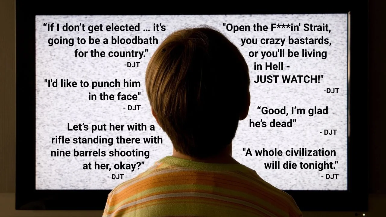 The Violent Rhetoric From the White House