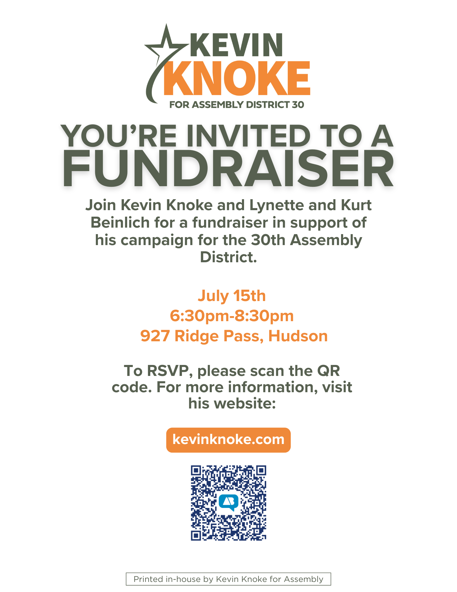 Knoke Fundraiser