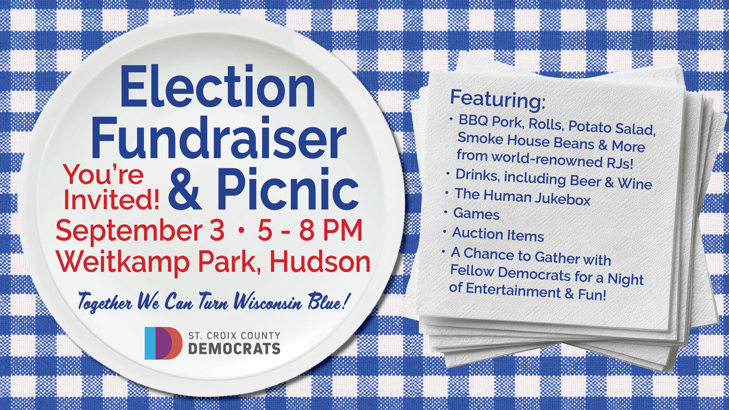 St. Croix County Democrats - Election Fundraiser and Picnic