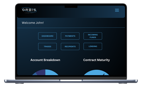 Orbis Online Platform: 24/7 Currency Management — Orbis Exchange Group
