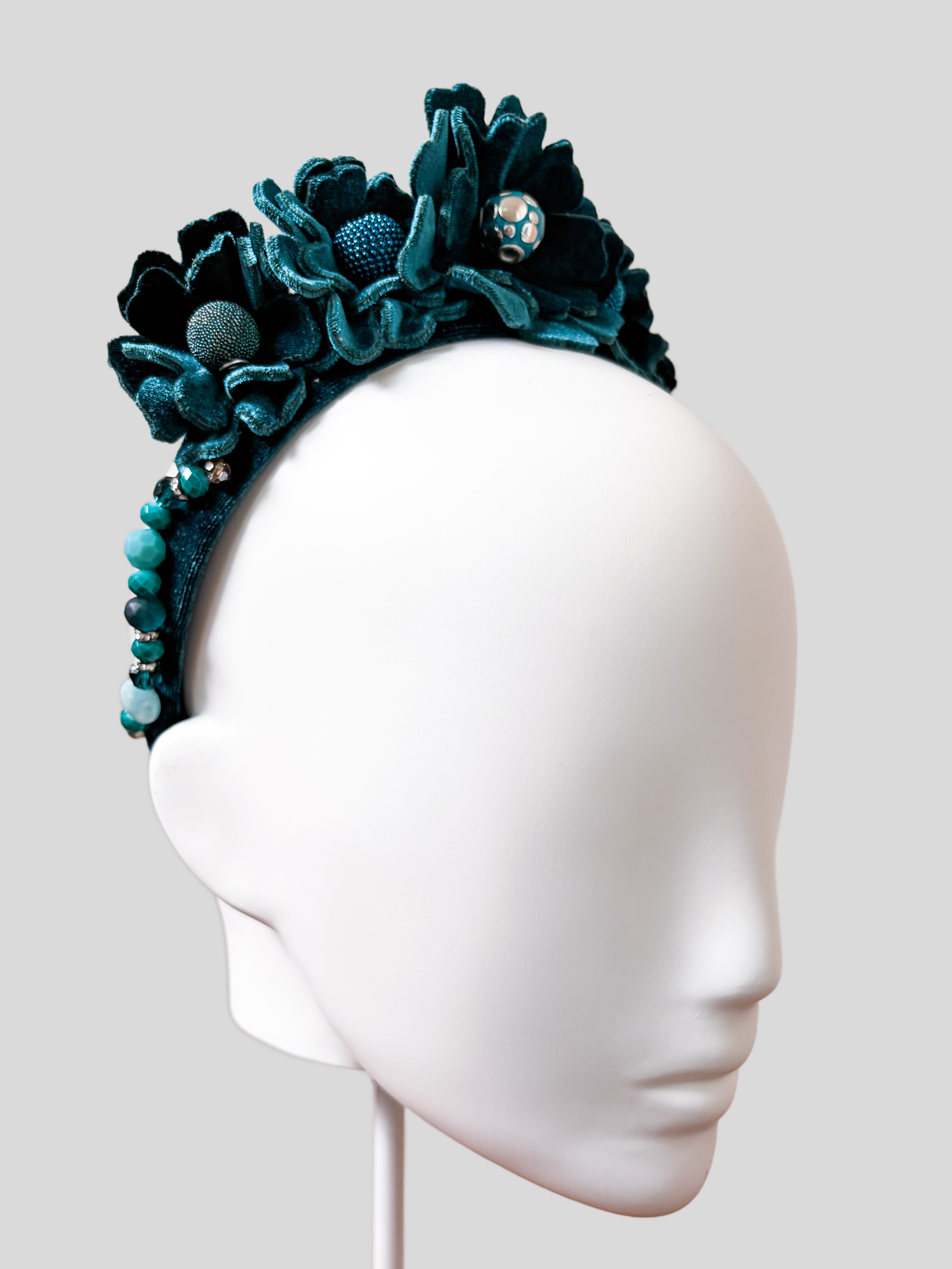 teal-green-velvet-floral-headband-fascinator-elena-left-view.png