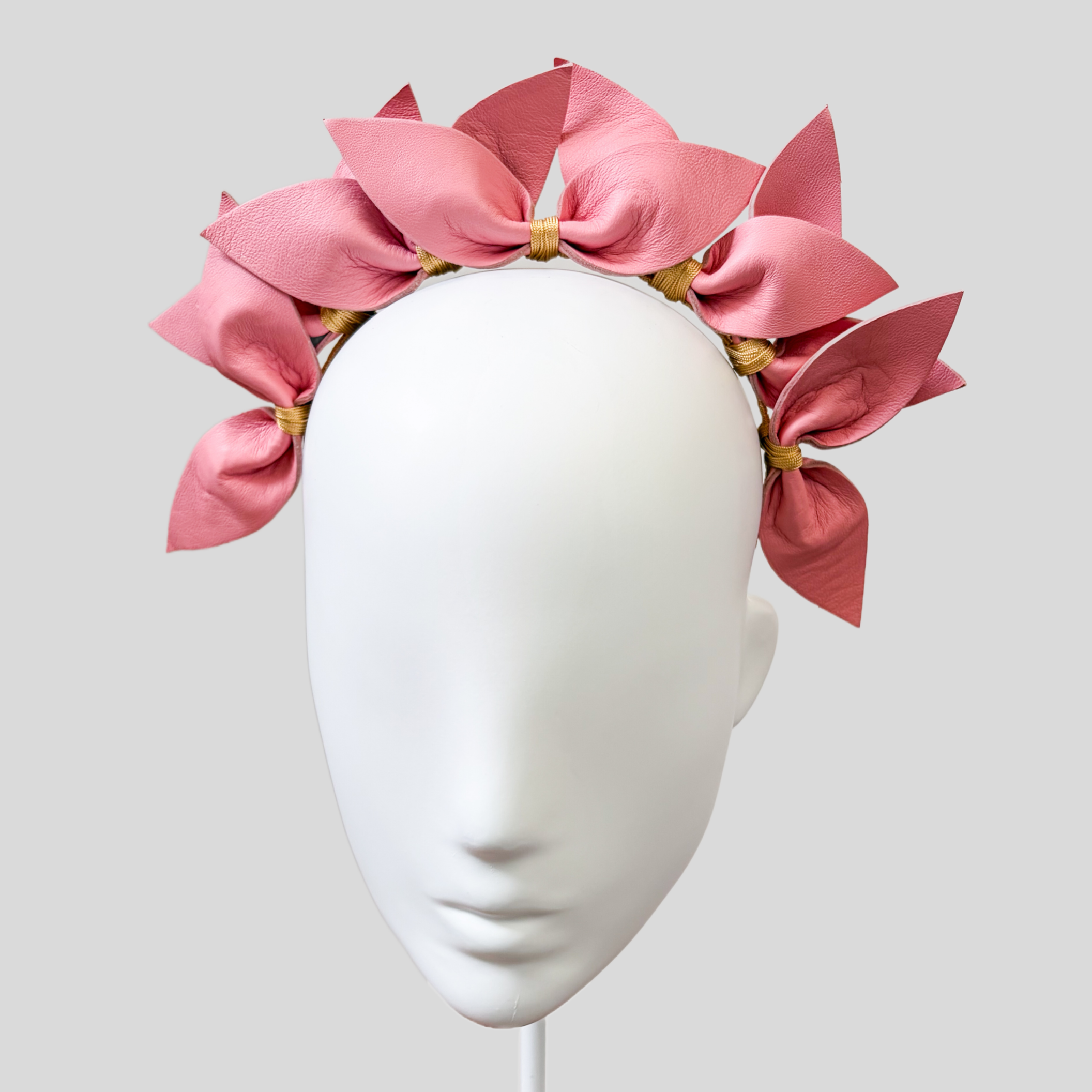 Leather Headband Fascinator - Miranda (Multiple Colours Available)