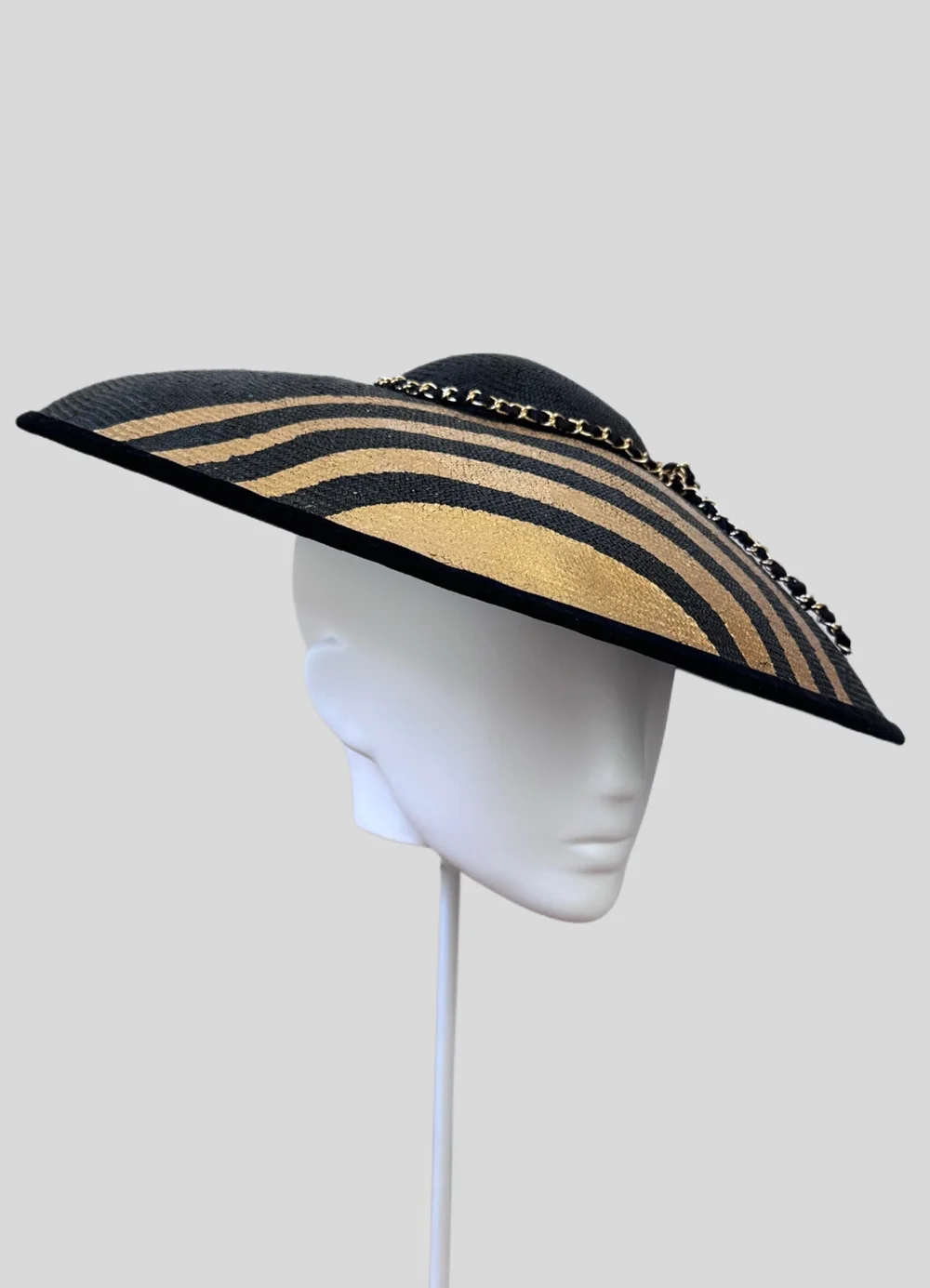 Dior Black and Gold Women\'s Hat Christian Dior Hat Black Women main image 4