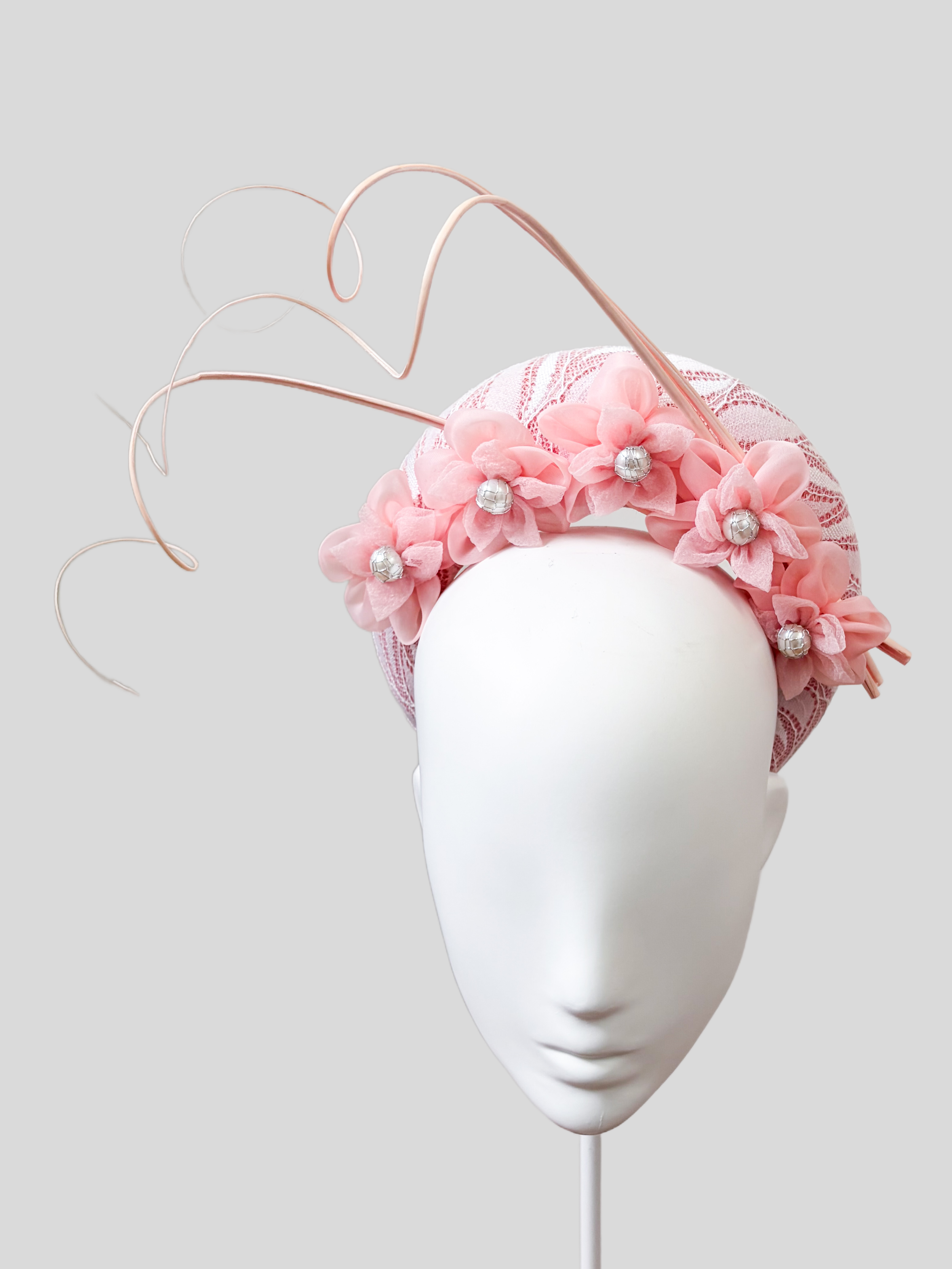 Pink-White-headband-Fascinator-lisette-front-view.png