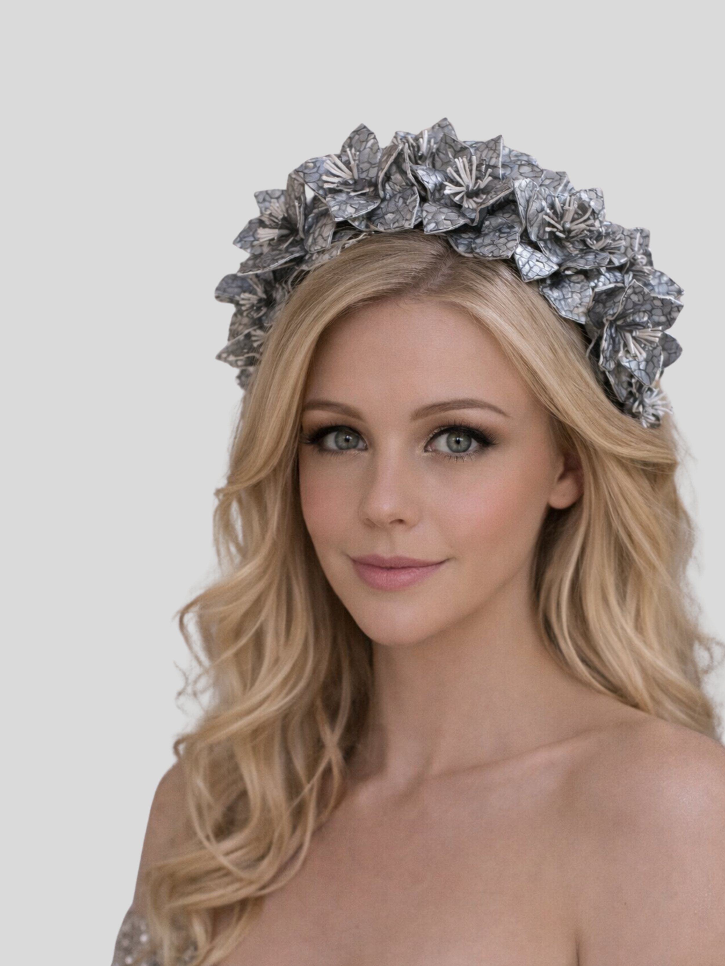 silver-textured-faux-leather-floral-headband-model.jpg.png
