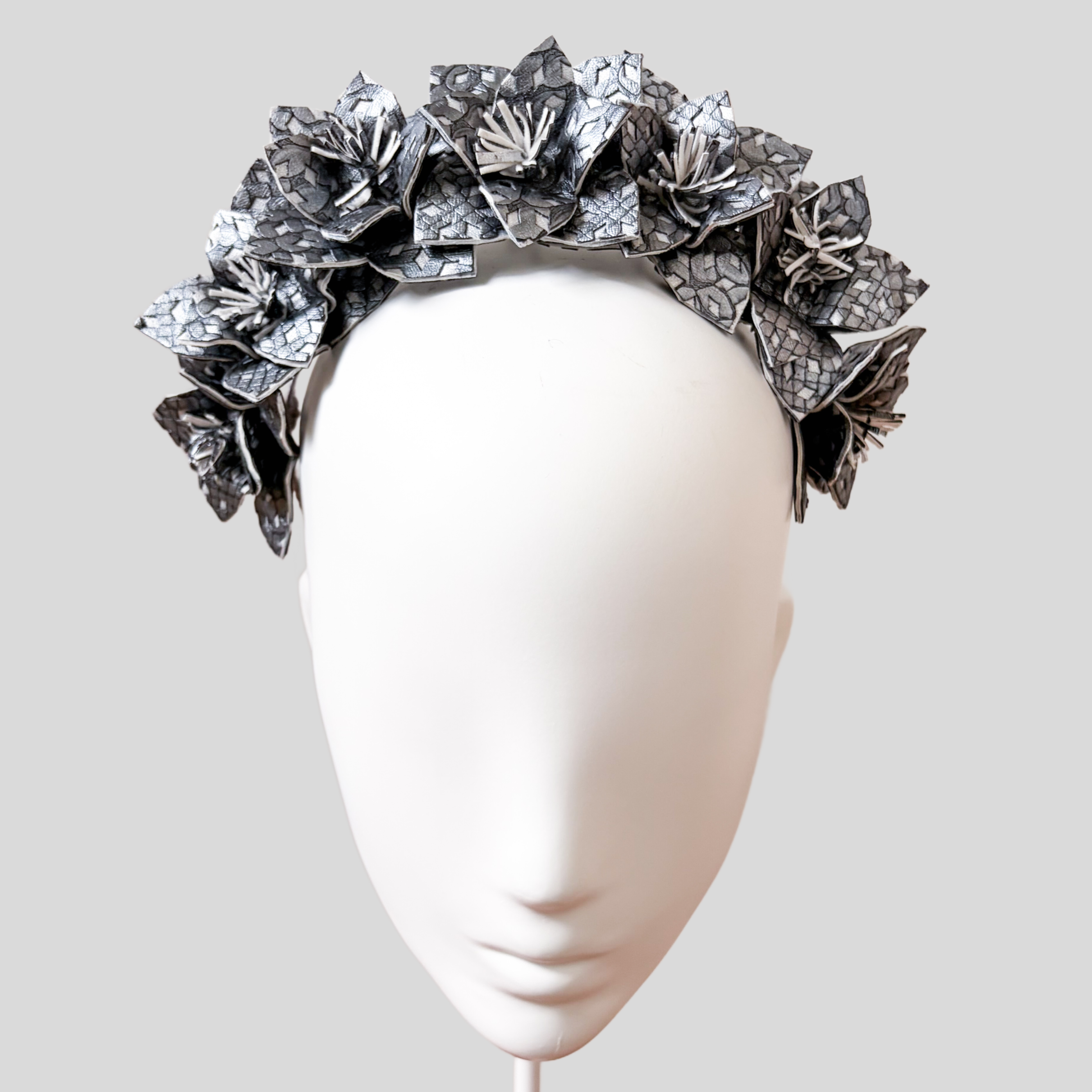 Silver Floral Headband Crown | Sacha