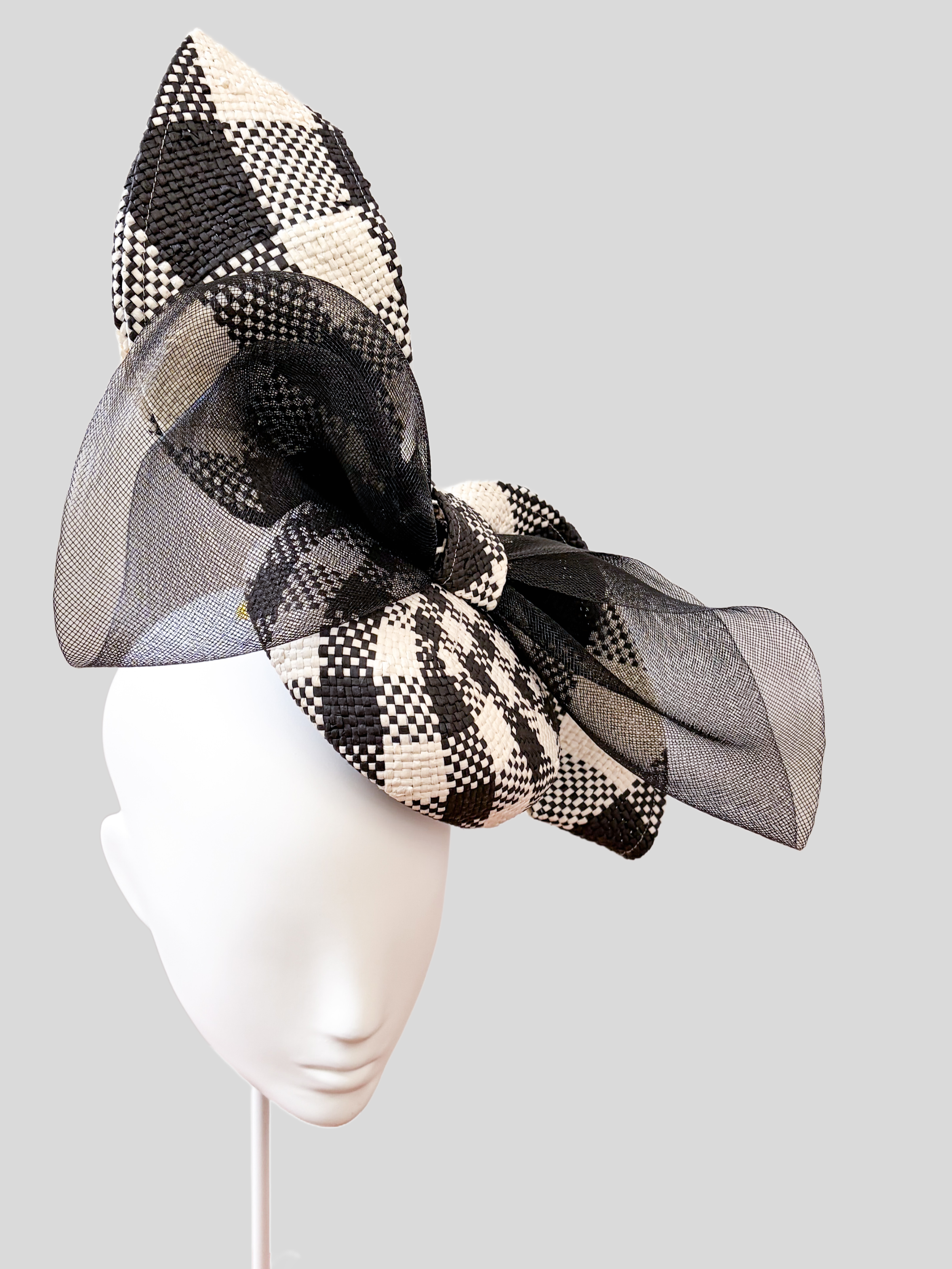 black-white-checkered-fascinator-left-side-view.jpg.png