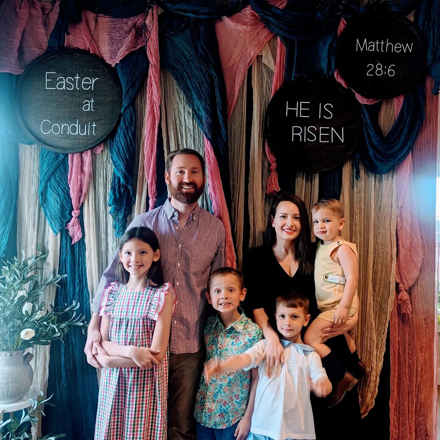 He is RISEN! 
Happy Easter from the Forbes Family!