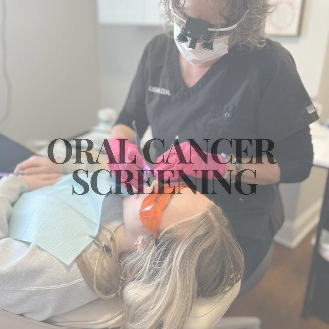 April is National Oral Cancer Awareness Month.

We can detect oral cancer early during your routine cleanings. The death rate associated with oral and oropharyngeal cancers remains particularly high because these cancers are routinely discovered late