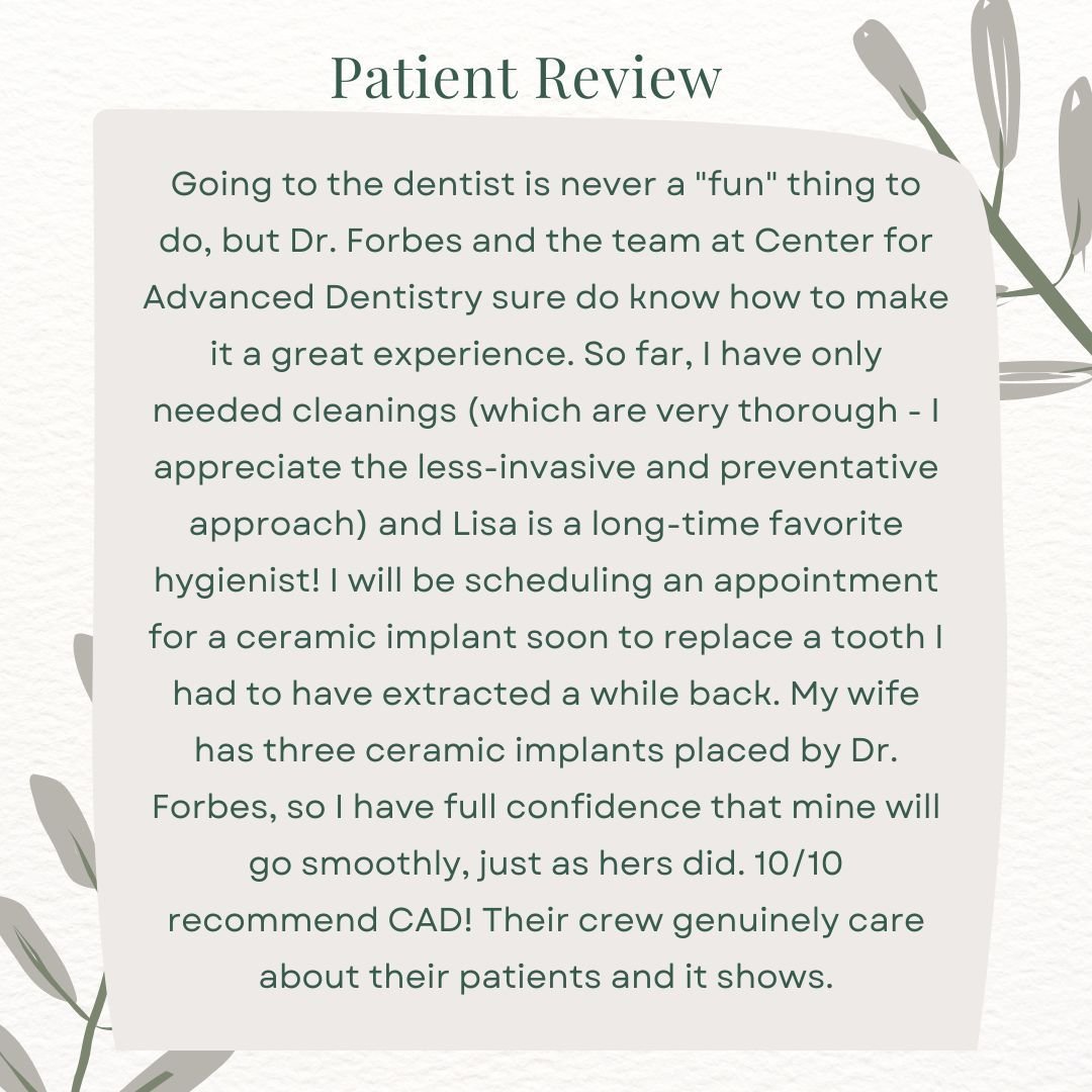 Nothing makes us happier than words like this from amazing patients!