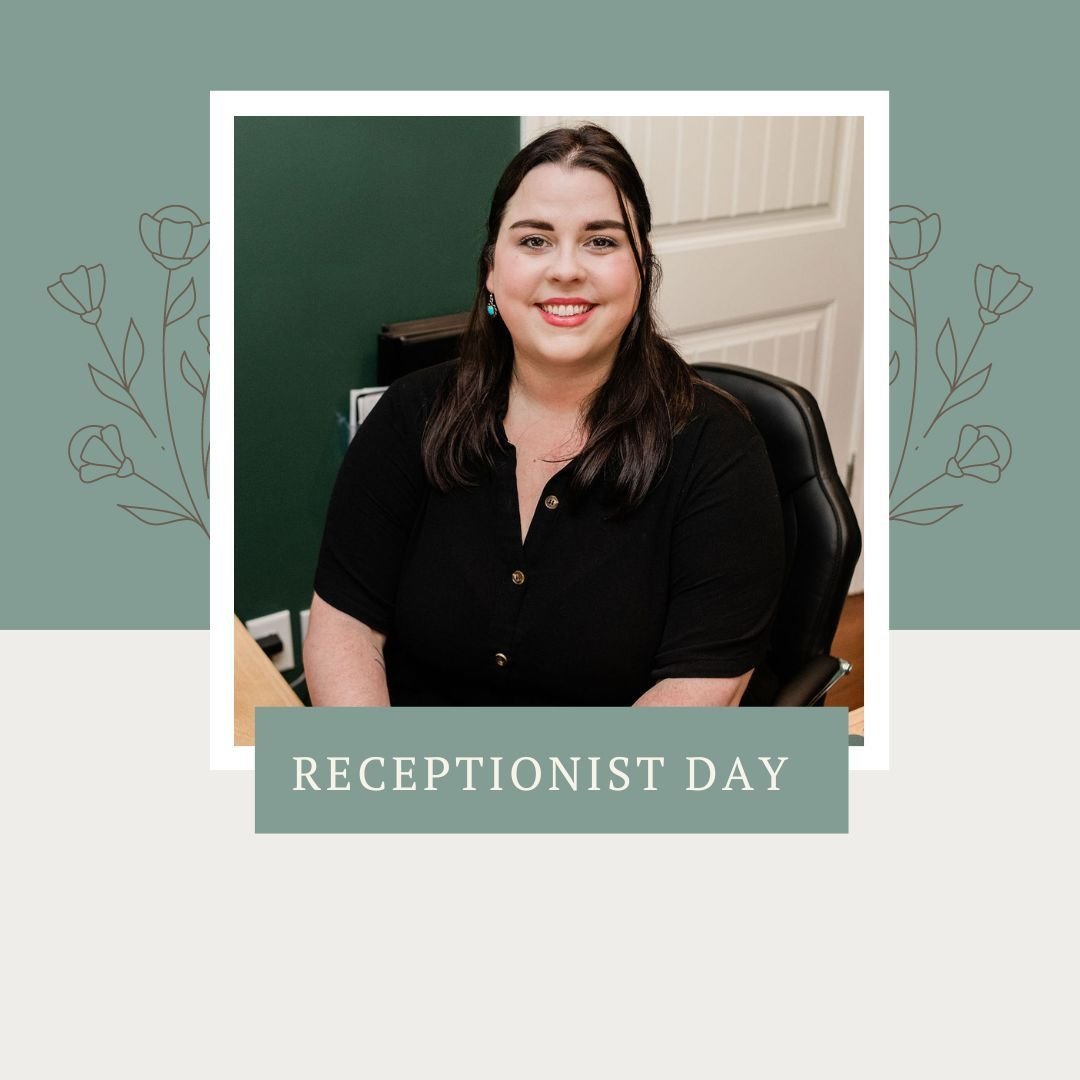 Happy Receptionist Day to our amazing office administrator, Whitley!!! 

Whitley keeps our office running smoothly, answering all of our many phone calls and getting you in our office as soon as possible. 

Whitley comes to work every day with a huge