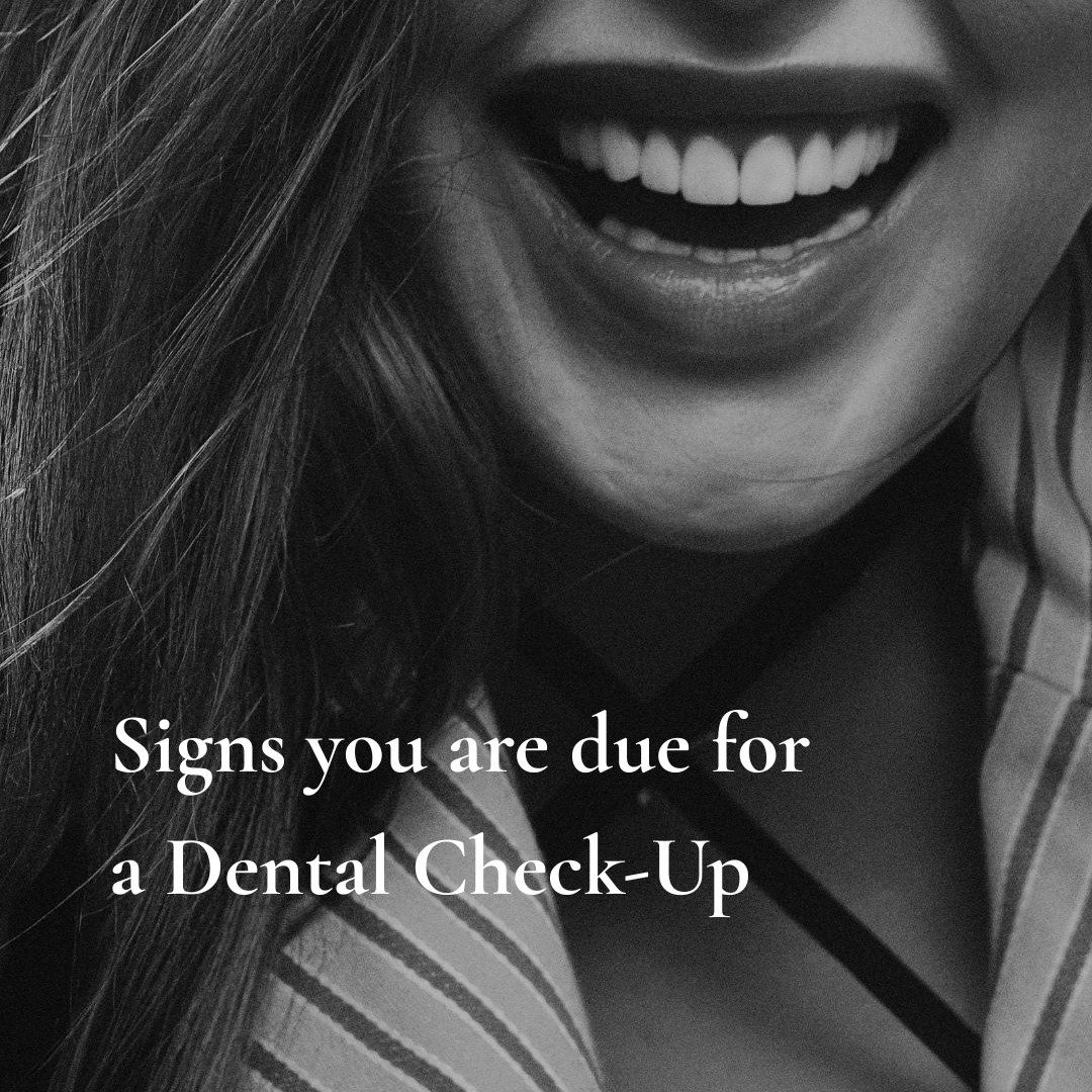 Not all dental problems are accompanied by obvious warning signs. If you&rsquo;ve noticed any of these symptoms&mdash;or it&rsquo;s been over 6 months since your last visit&mdash;it might be time to schedule a checkup. Prevention beats reaction every