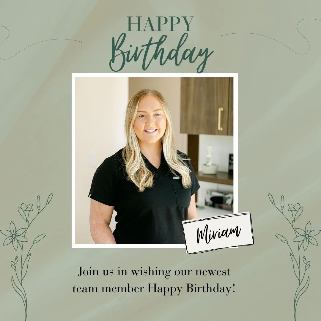 🎉🦷 Happy Birthday, Miriam! 🦷🎉

Today we&rsquo;re celebrating not just an incredible hygienist, but an amazing human being! 💚 Miriam's care, precision, and passion for holistic health make a real difference every day &mdash; in our office and in 