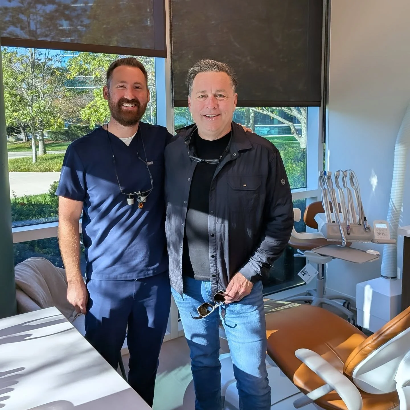 Dr. Forbes started his day with his Pastor. What a blessing it is to care for the people who pour so much into others — just like Pastor @darrentyler does. If you’re looking for a church home, we’re big fans of @conduit.church