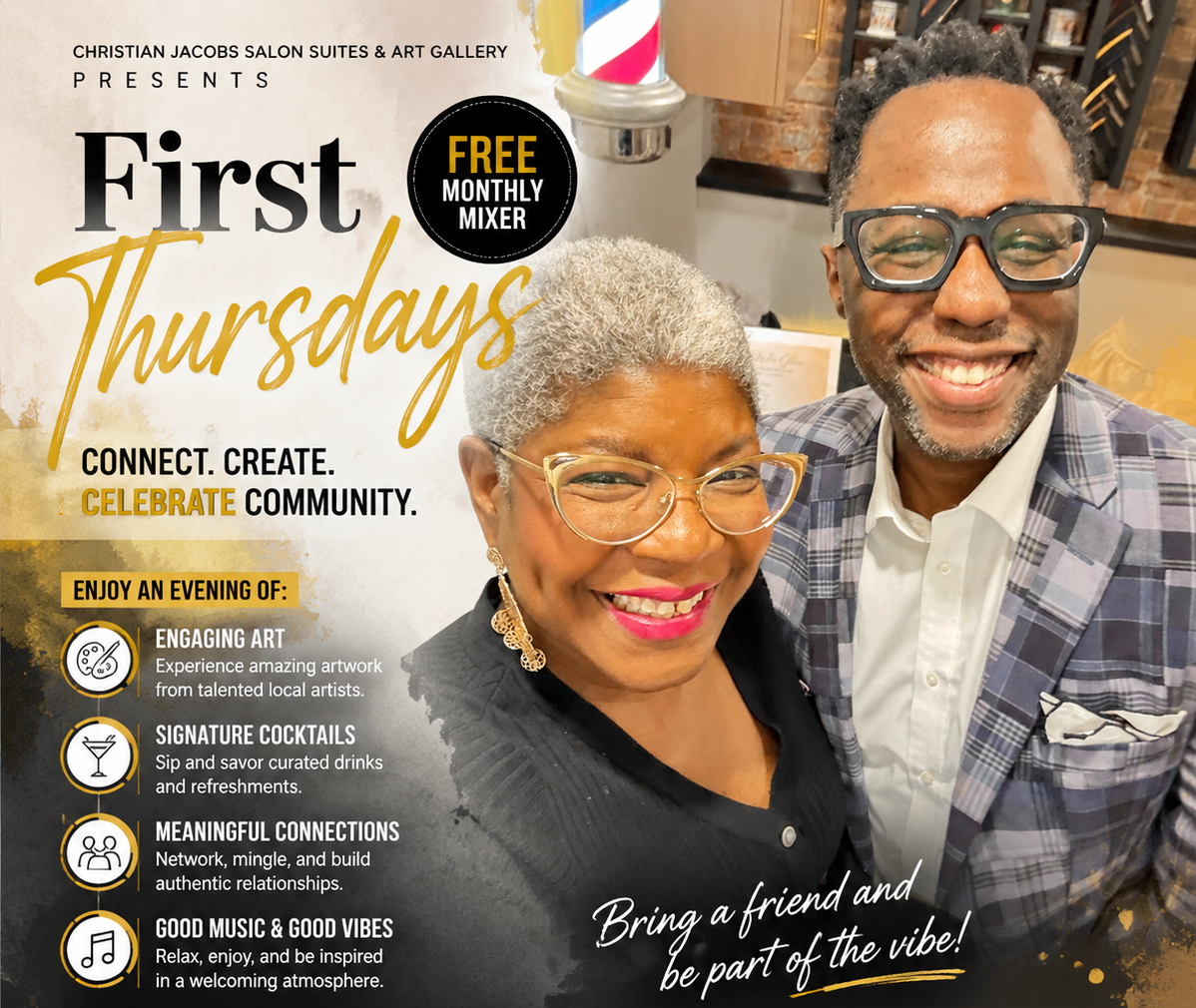August First Thursday at Christian Jacobs Salon Suites 