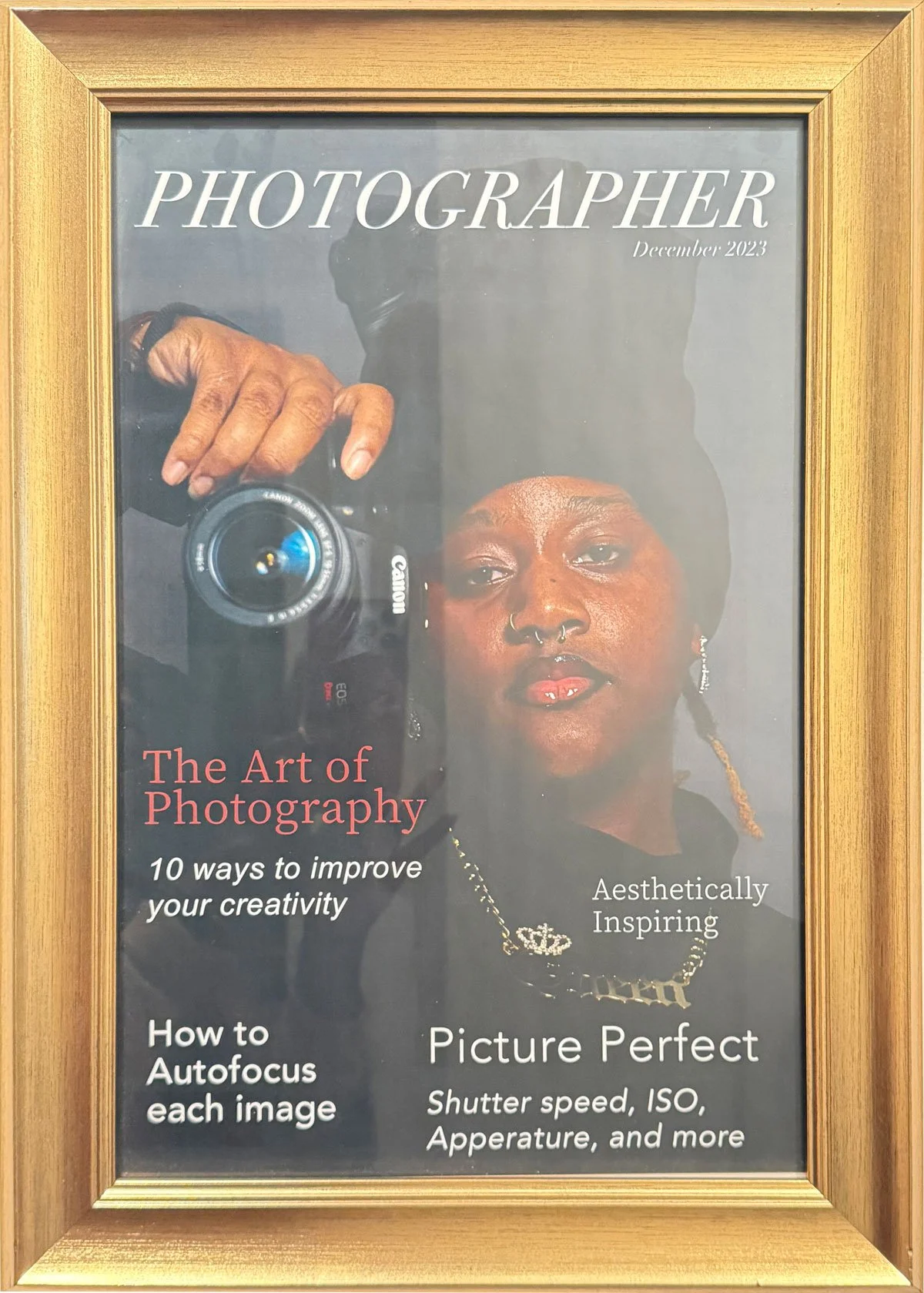 Photographer Magazine Cover