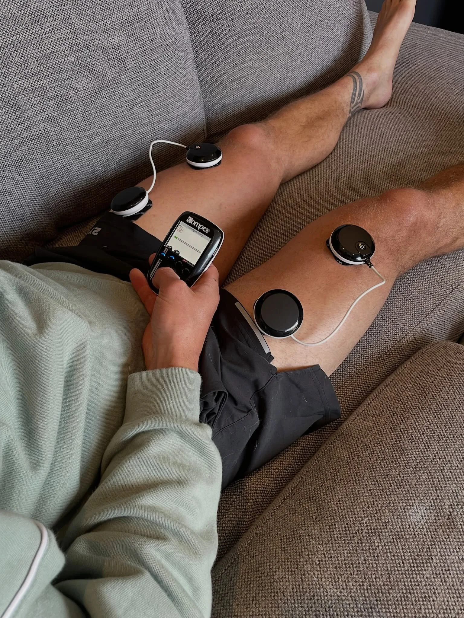 One of the biggest threats to your recovery? Muscle atrophy.

Within days of surgery or immobilisation, your muscles begin to waste. The quad in particular can lose significant strength in the first week post-op &mdash; and getting it back is one of 