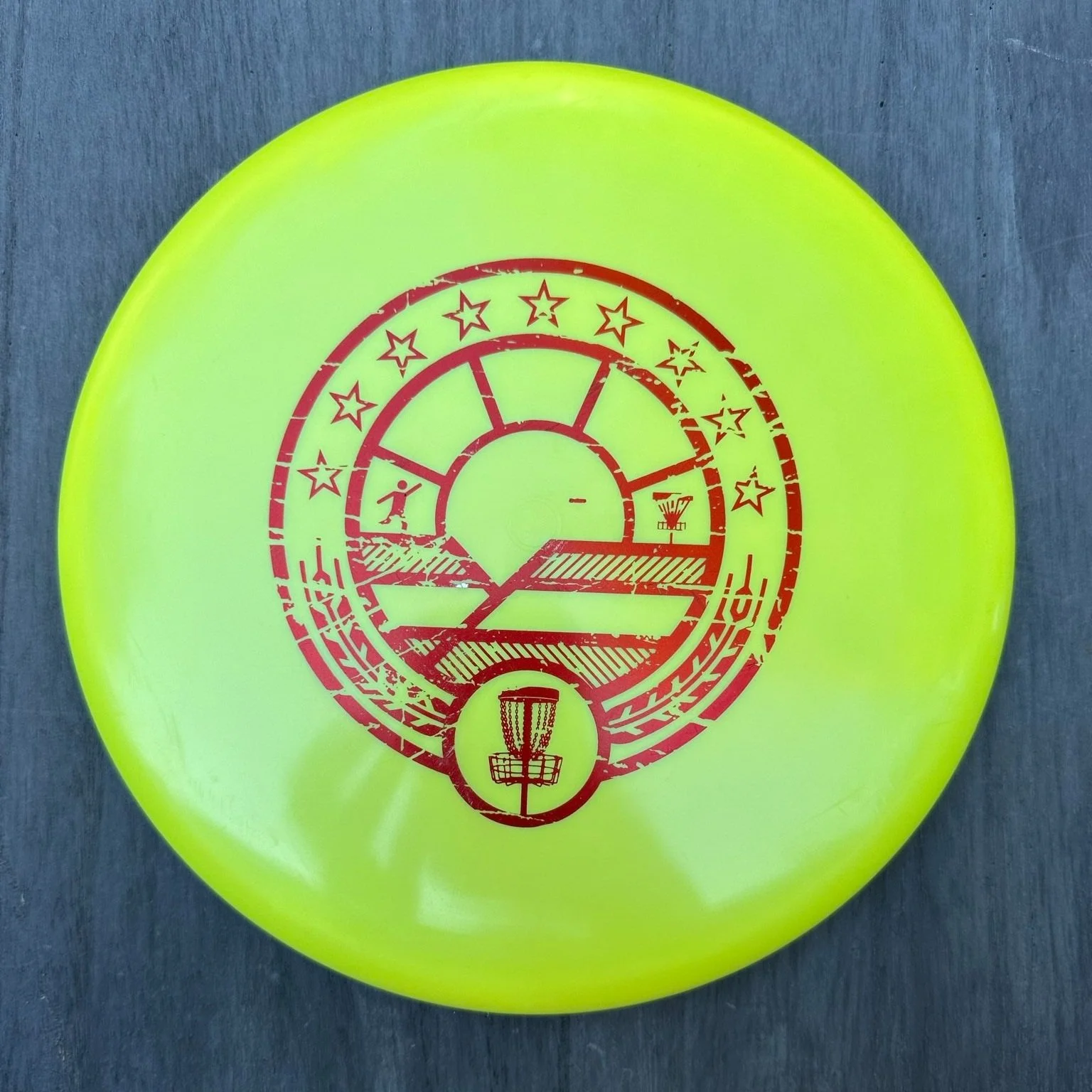 New Disc - 174g Yellow Westside Shield