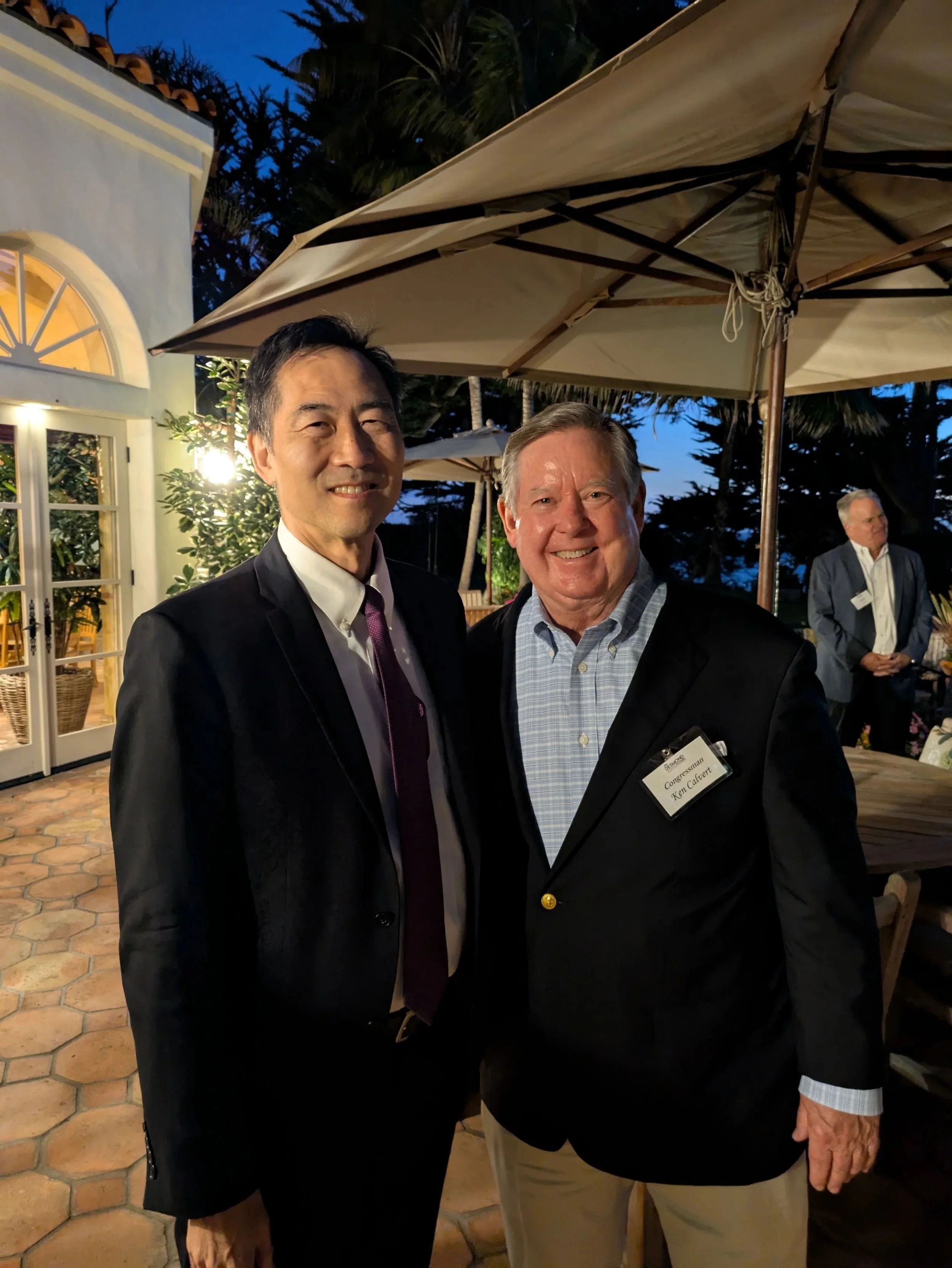 Congressman Ken Calvert Endorses David Pan for Congress