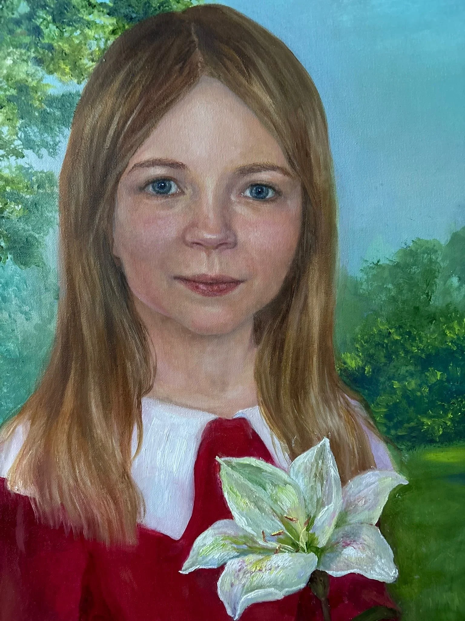 Porträt malen mit Öl