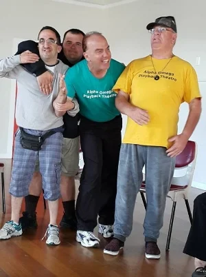 Food rescue stories with Alpha Omega Playback Theatre and Kaibosh