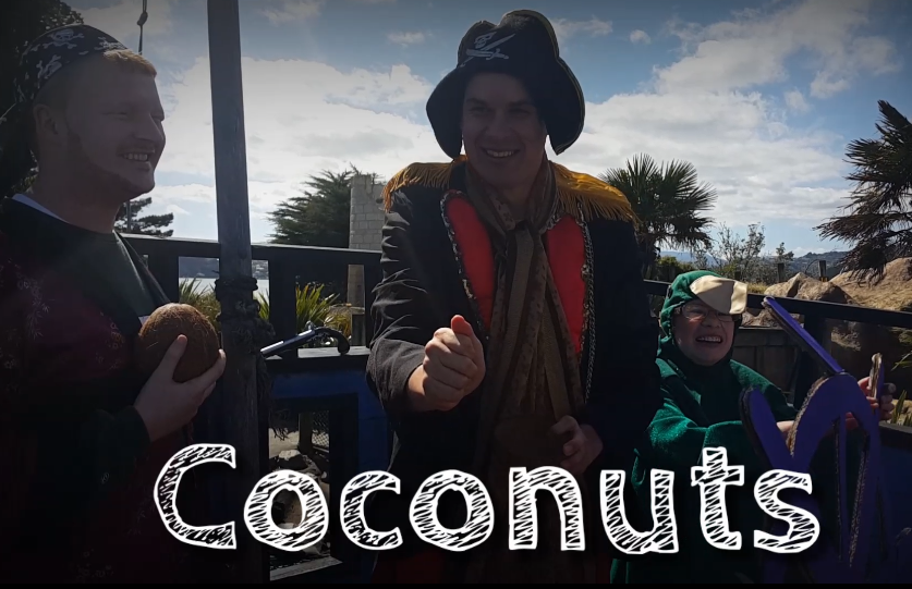 Clip from our trailer Coconuts