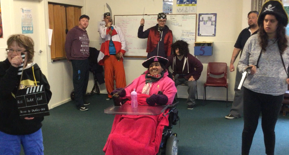 Behind the scenes the making of Coconuts.