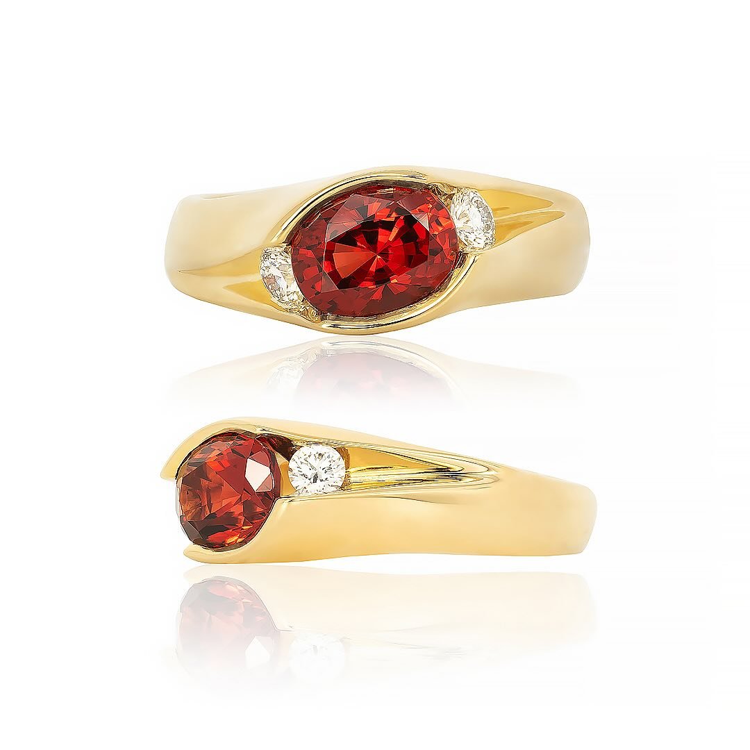 Spinel and Diamond Ring
Red Spinel: 1.69ct
Diamonds: .20ct - VS1 - D/E
18kt Yellow Gold
$6,000

Big Island Jewelers
Fine Jewelry - Made by Hand
#madeinhawaii