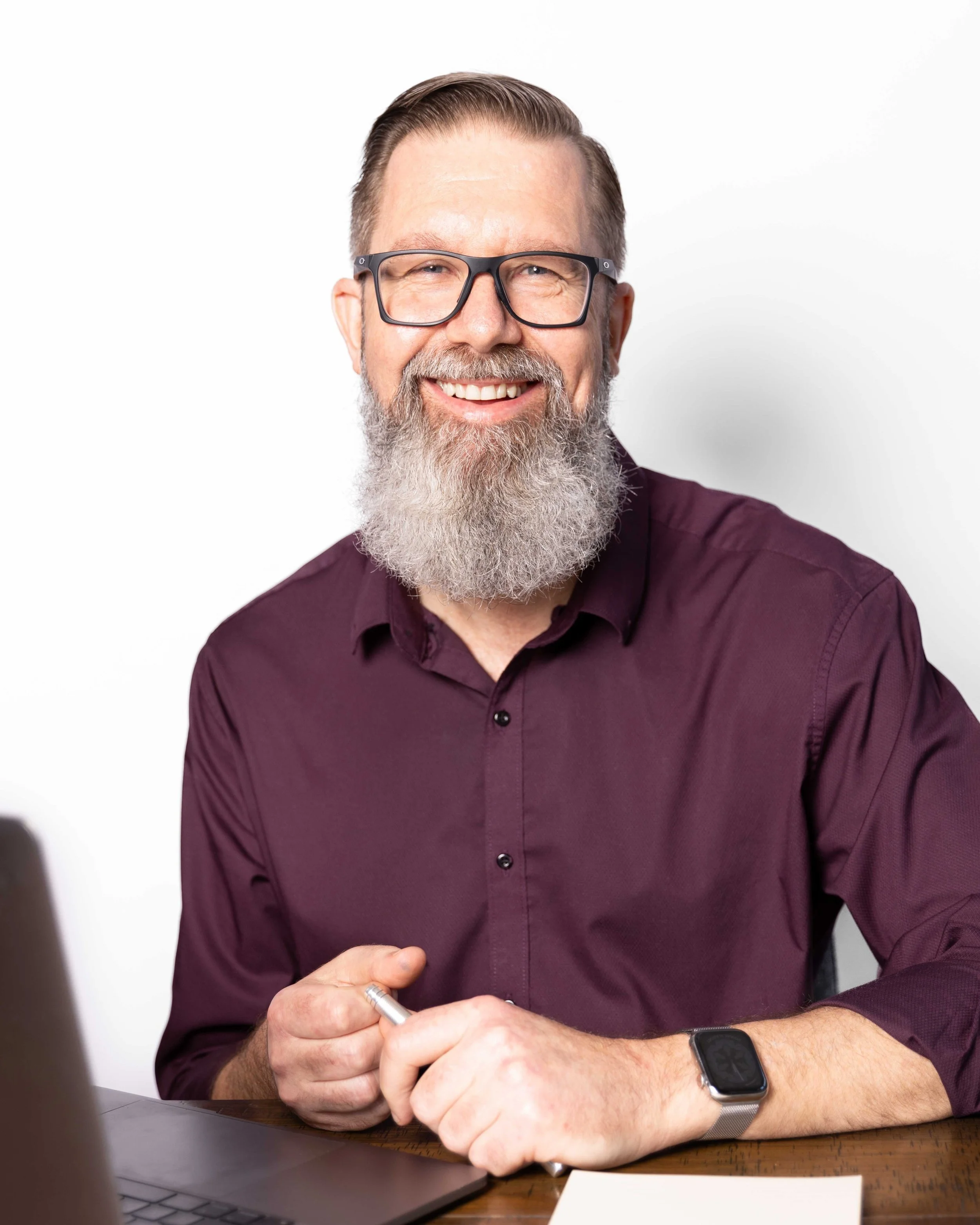 Portrait of Dr Matt Harvey, neurodivergent Specialist GP in Brisbane.