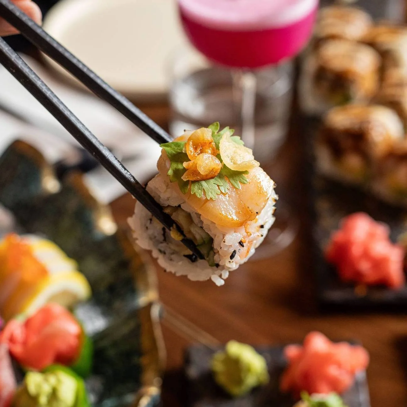 Our pick of the week.

EDI &amp; SCALLOP MAKI - Prawn tempura, scallop, gochujang.

If you haven't tried it yet, it's a must-have.

#ChopChop #Canberra