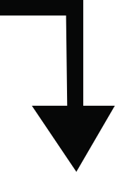 Black downward arrow symbol.