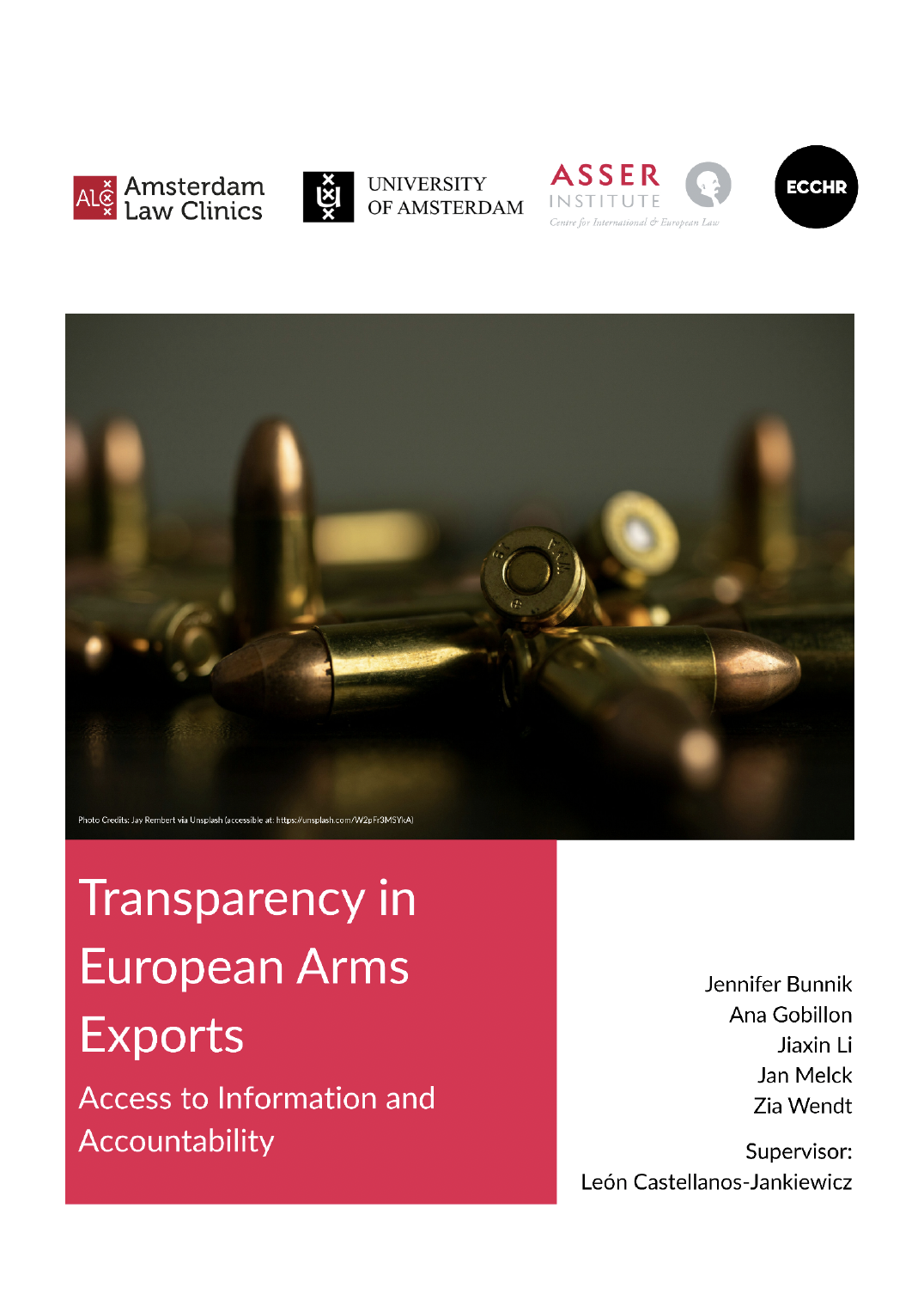 Transparency in European Arms Exports: Access to Information and Accountability