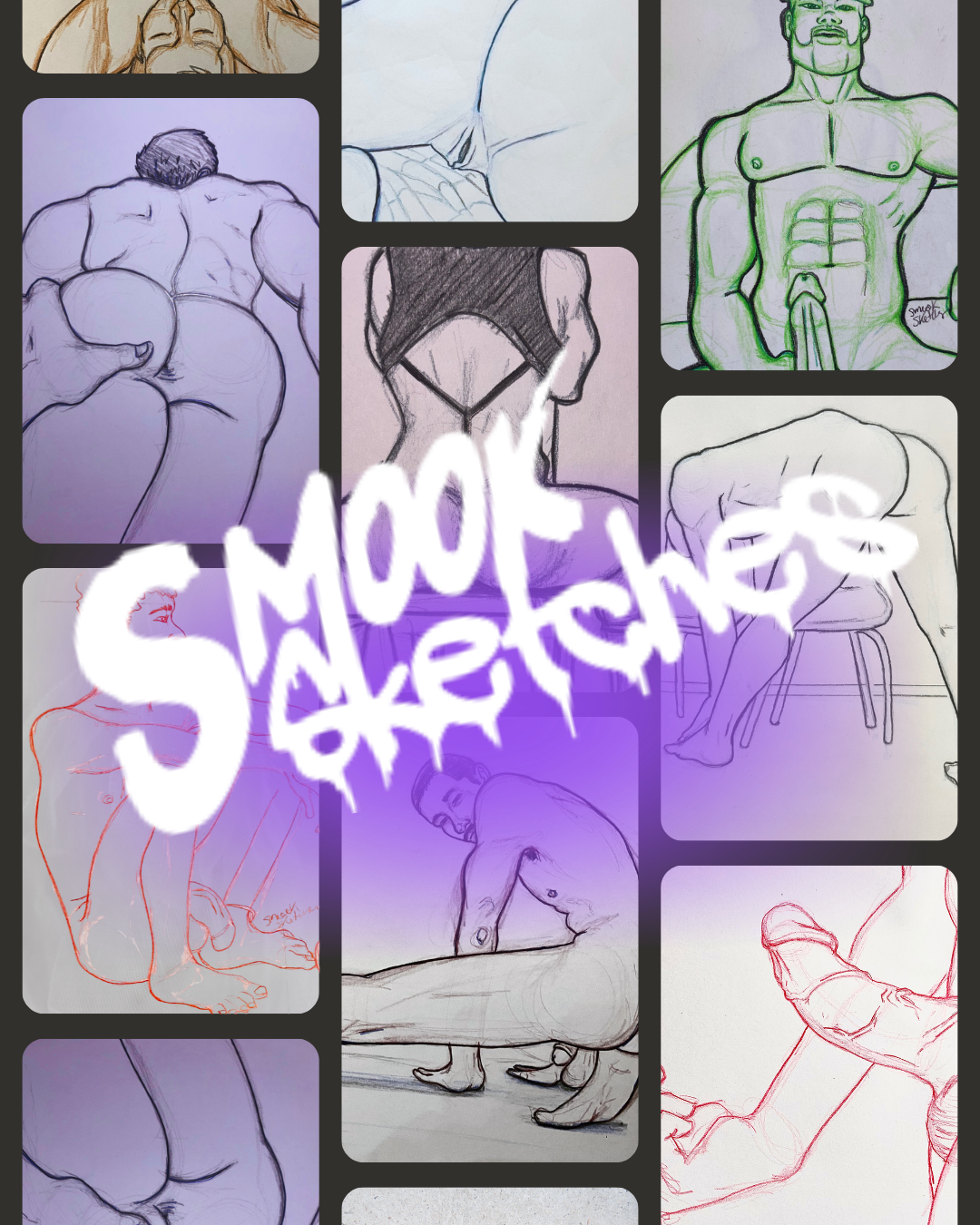 Explicit Sketch Pack (10 Pages)