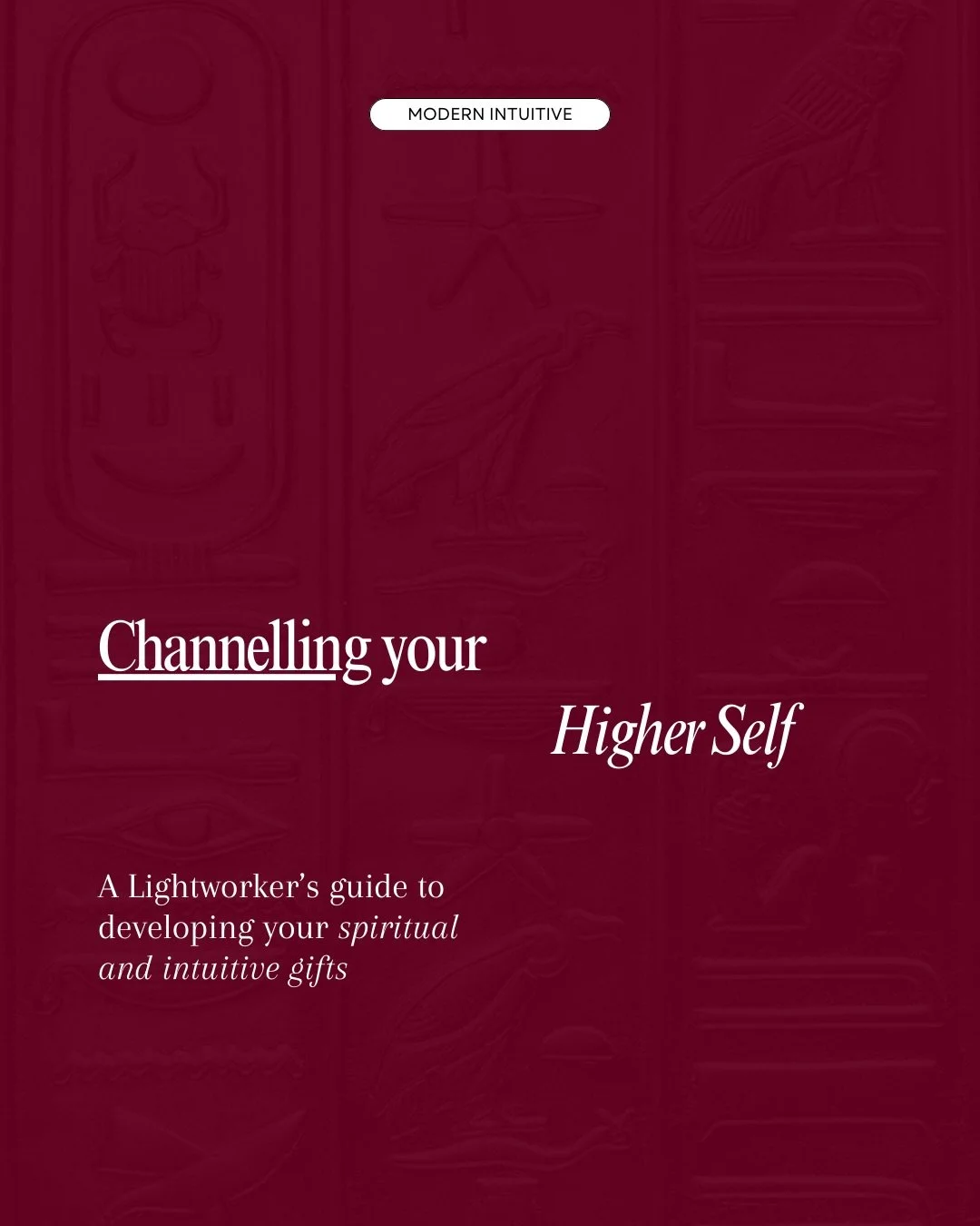 Channeling your Intuition, your inner knowing 𓁿
Strengthen and develop your spiritual grifts.

#lightworker #intuitive #higherself #spiritualgrowthjourney