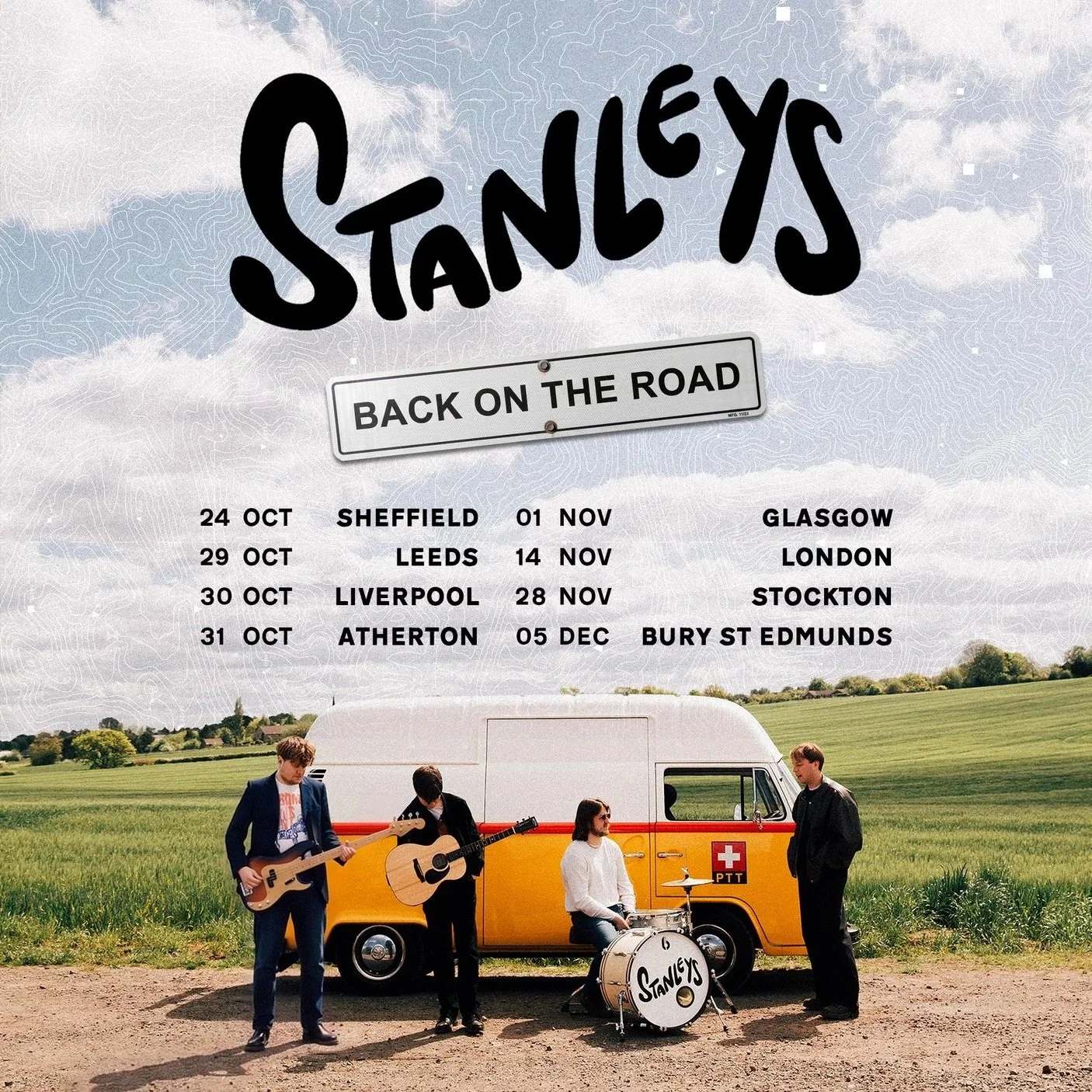 Rising band Stanleys announce UK headline tour Autumn 2026