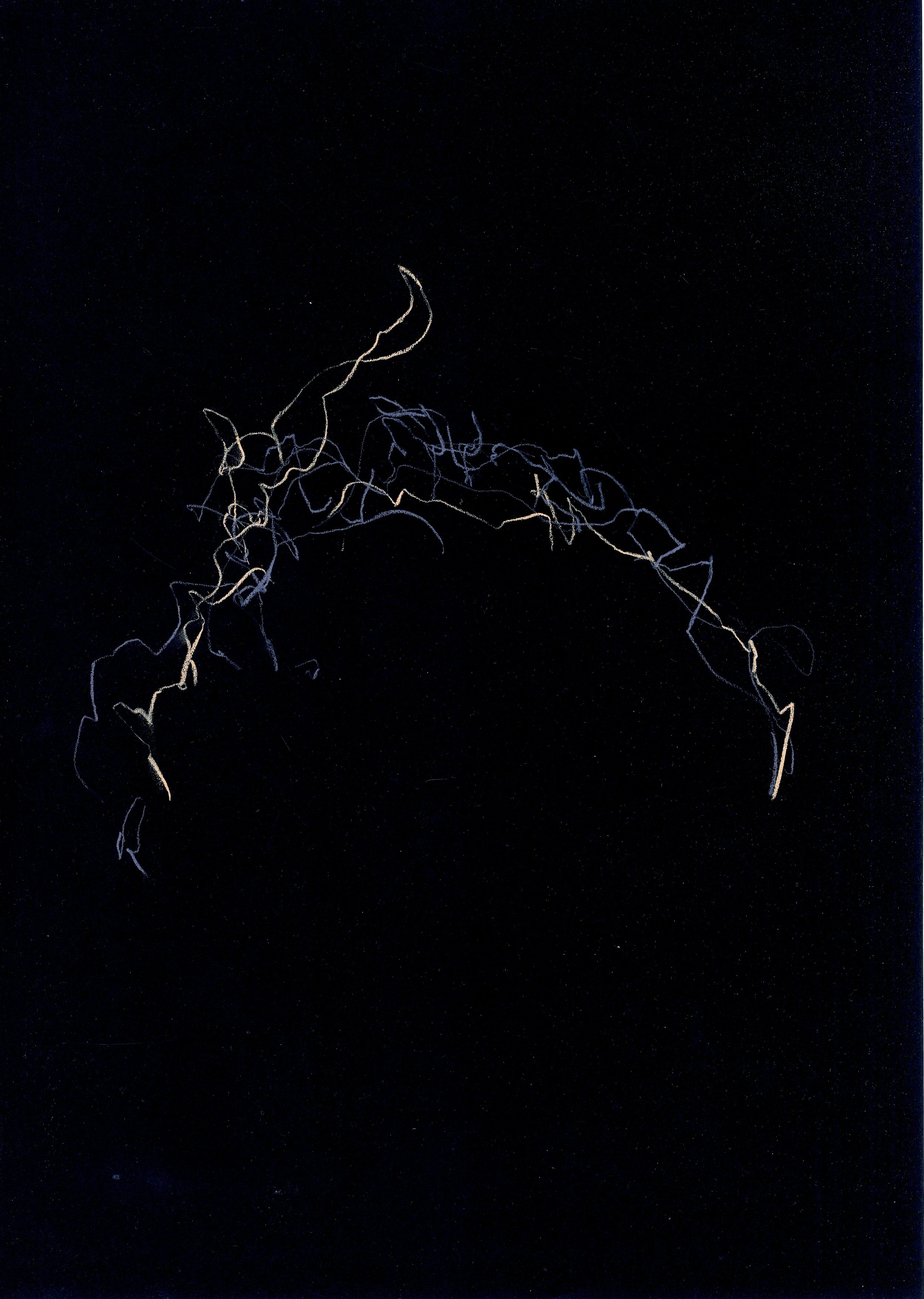 dance drawing "bodysuit", Sharon Eyal, Performance London 2025