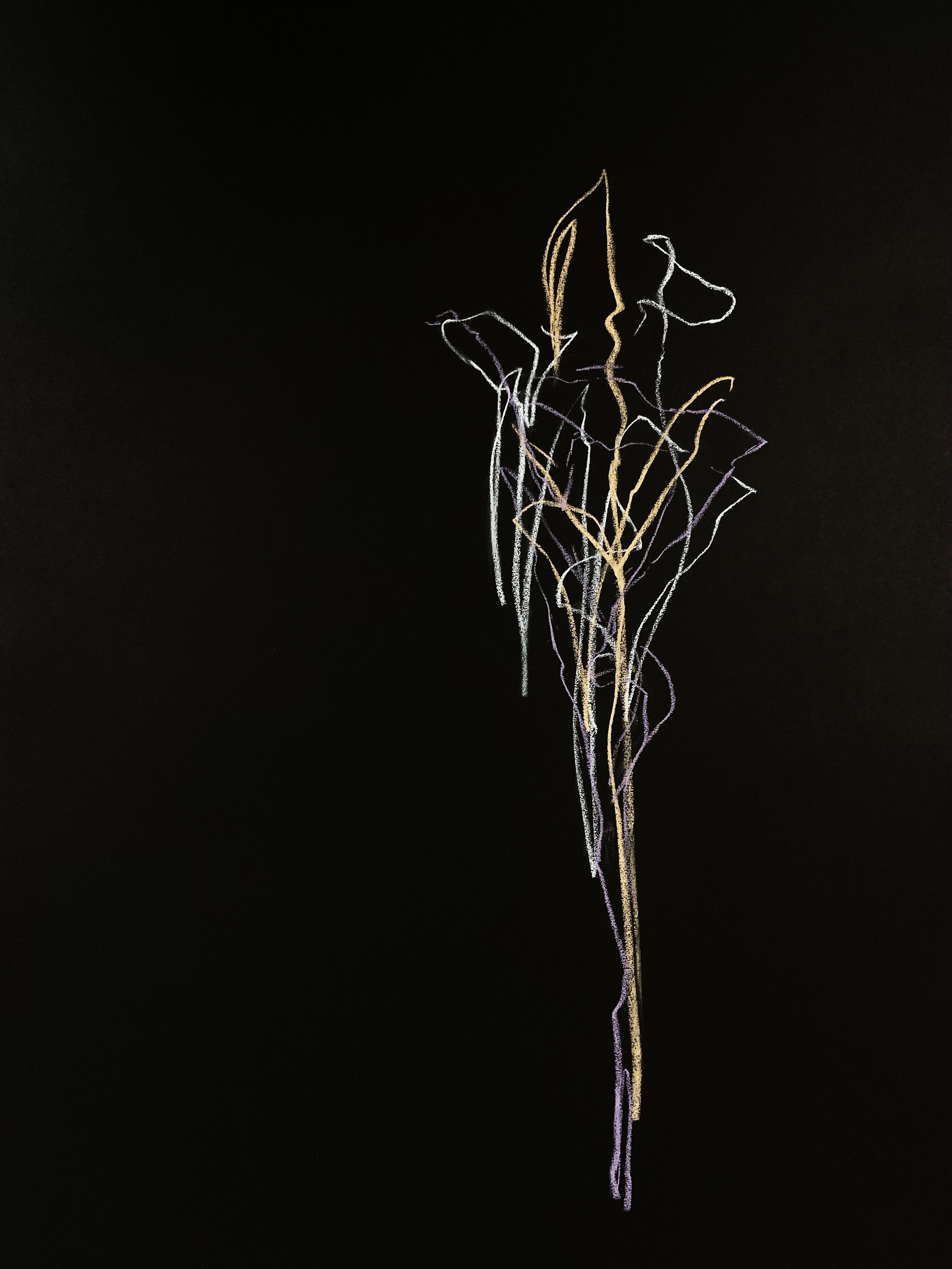 dance drawing "soulchain", 2023 | by Sharon Eyal & Gai Bahar for tanzmainz |