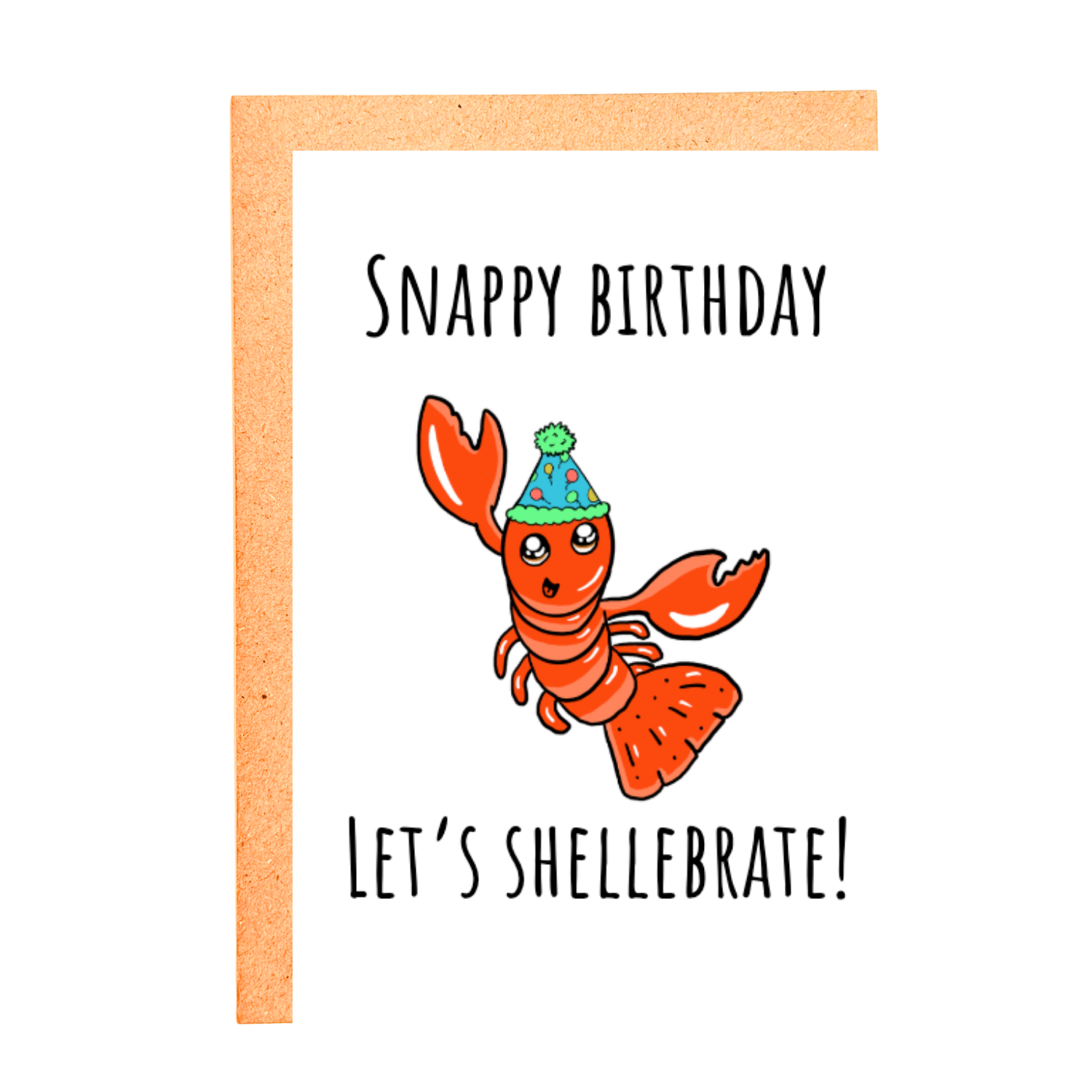 SNAPPY BIRTHDAY STICKER CARD