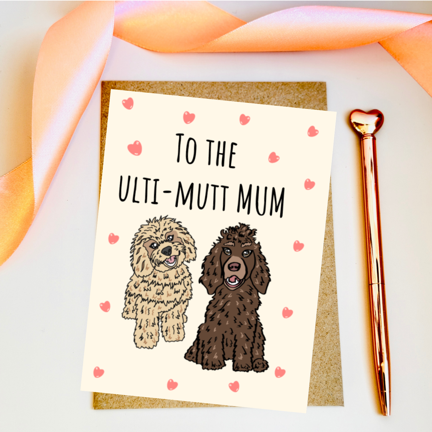 To The Ulti-Mutt Mum Sticker Card