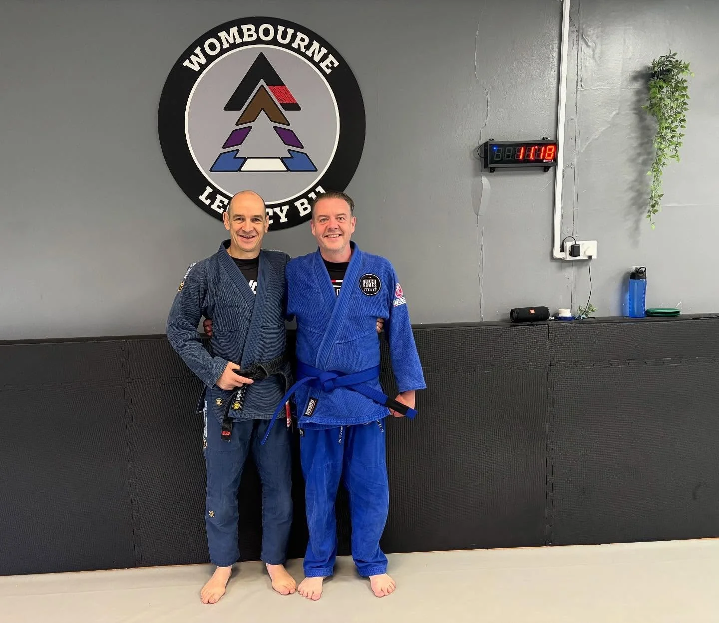 Congratulations to Justin &lsquo;JT&rsquo; on his well earned Bkue belt today. JT has been with me since the very beginning, has had time off now and again, but has always come back to the mats and given his all. Showing much improvement over the las