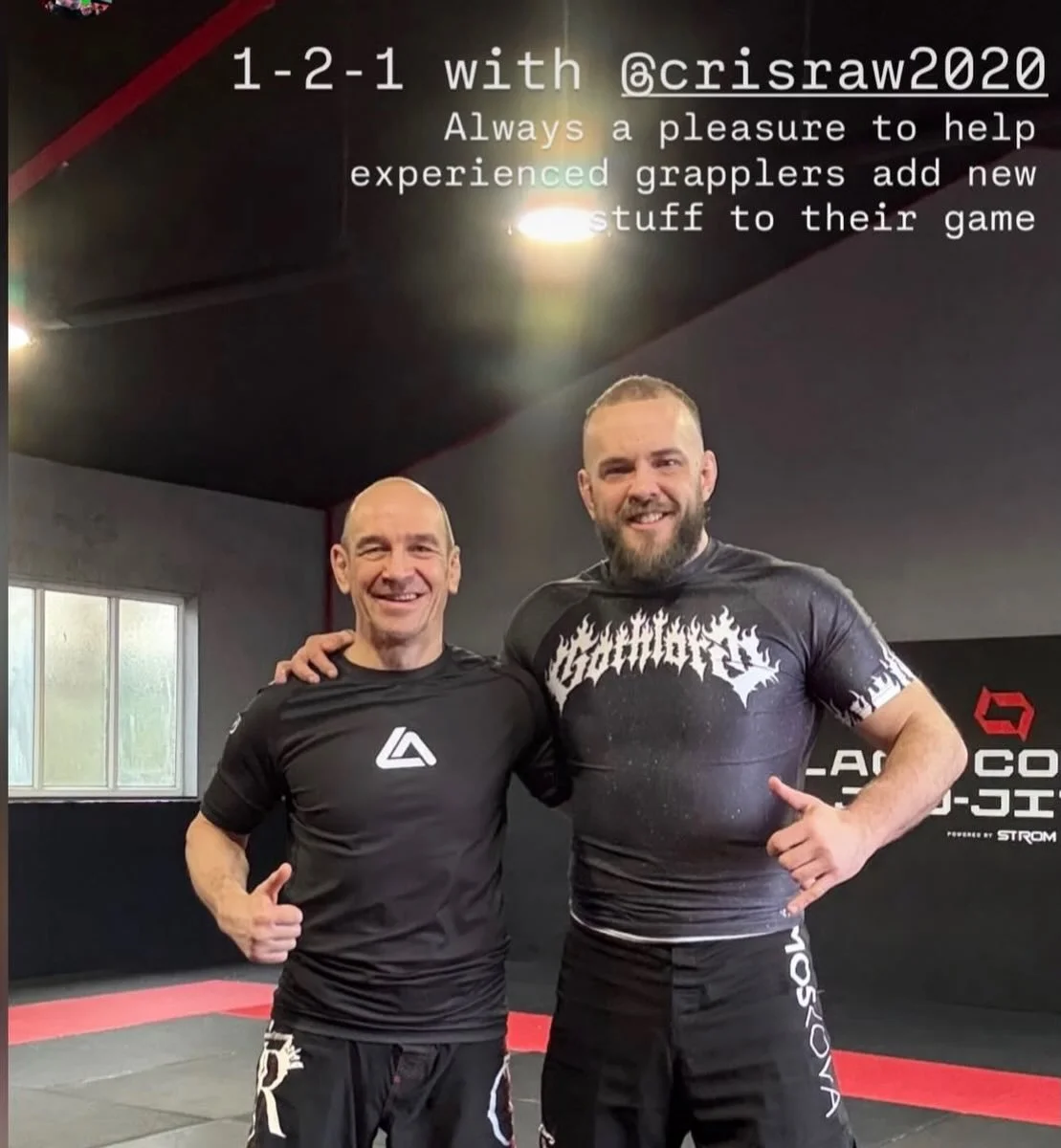 Always a student. Great 1-2-1 with the mighty @dave_weston at Black Country Jiu Jitsu today. Great detail, I look forward to the next one. Thank you Dave

#mauriciogomeslegacy #wombournelegacybjj #braulioestimablackbelt #jiujitsu #bjj womensbjj selfd