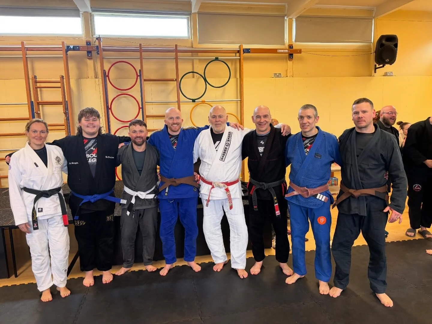 A fantastic day at the Legacy affiliation seminar today. Great technique taught and great people met. Thank you to Mauricio and Natalie. 

mauriciogomeslegacy #wombournelegacybjj #braulioestimablackbelt #jiujitsu #bjj #womensbjj selfdefence kidsmarti