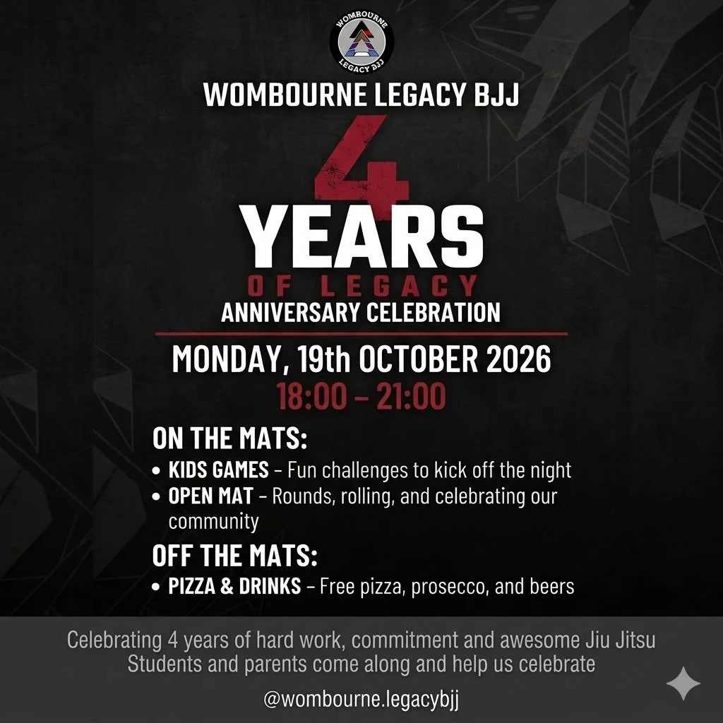 Please make a note of the date.
We can&rsquo;t wait to see you all

#mauriciogomeslegacy #wombournelegacybjj #braulioestimablackbelt #jiujitsu #bjj womensbjj selfdefence kidsmartialarts wombourne pensnett wallheath wordsley kingswinford bridgnorth he
