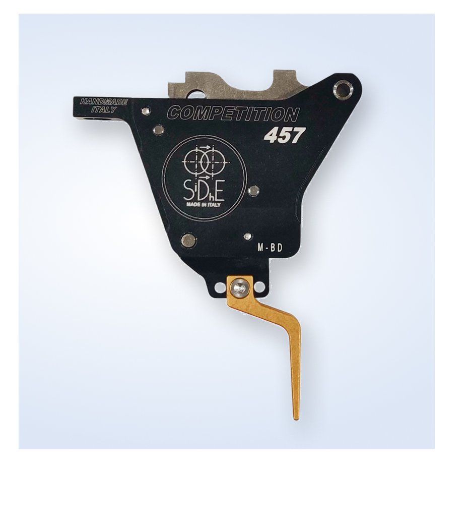 SIDHE Trigger, CZ457 Competition Trigger, Flat shoe, Gold