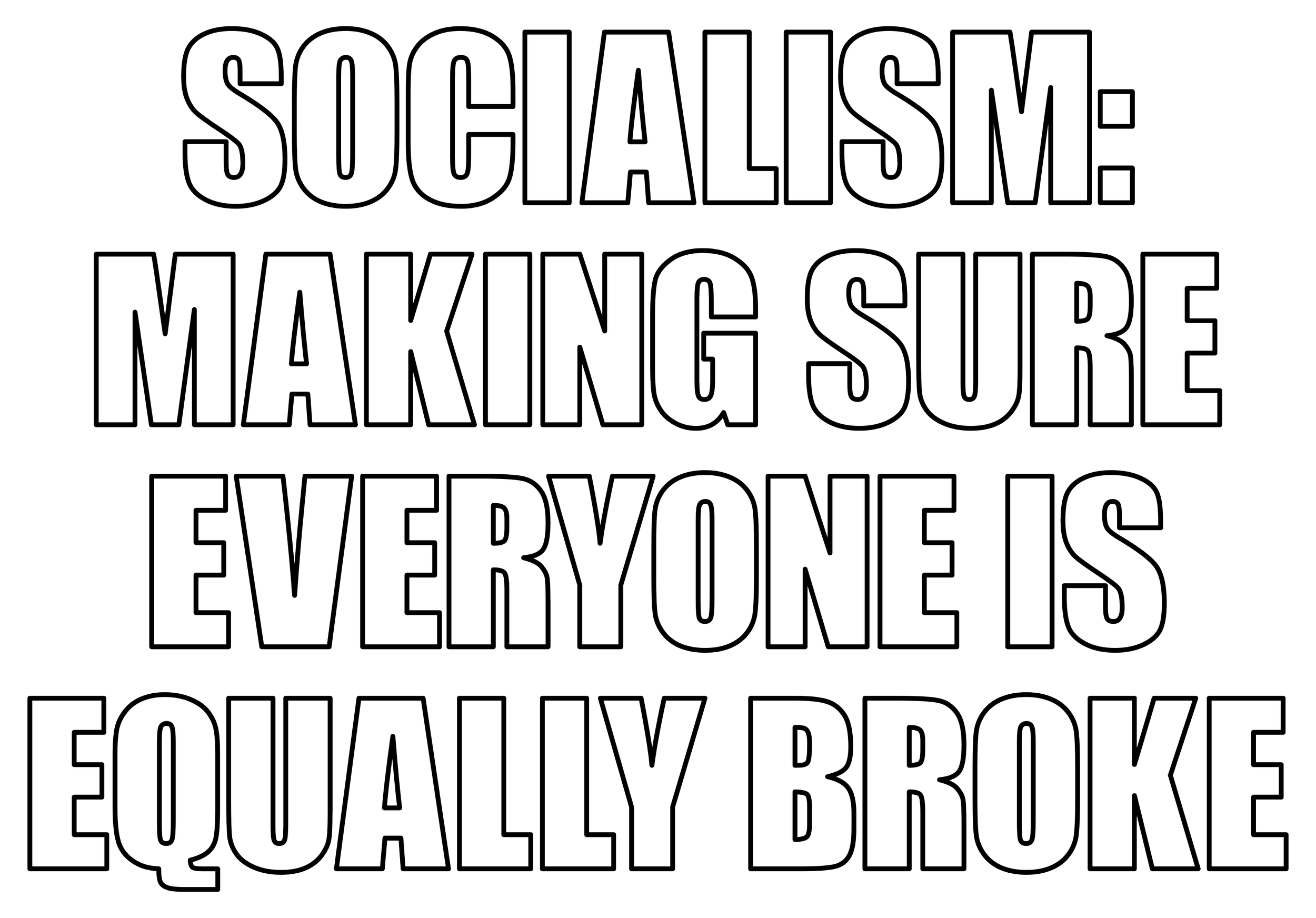 EQUALLY BROKE