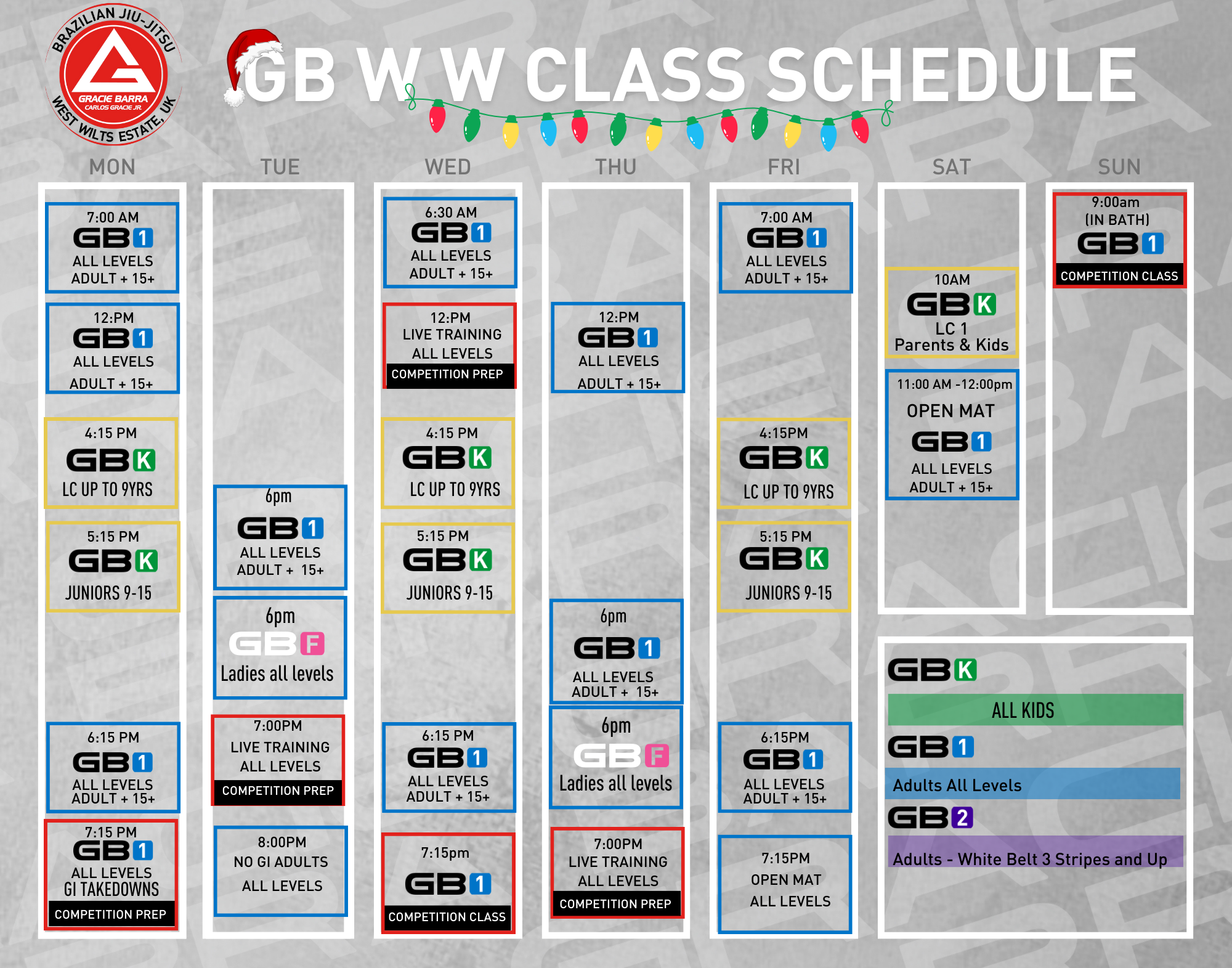 Gracie Barra Bath Academies Bath,West Wilts, Paulton,Gillingham
