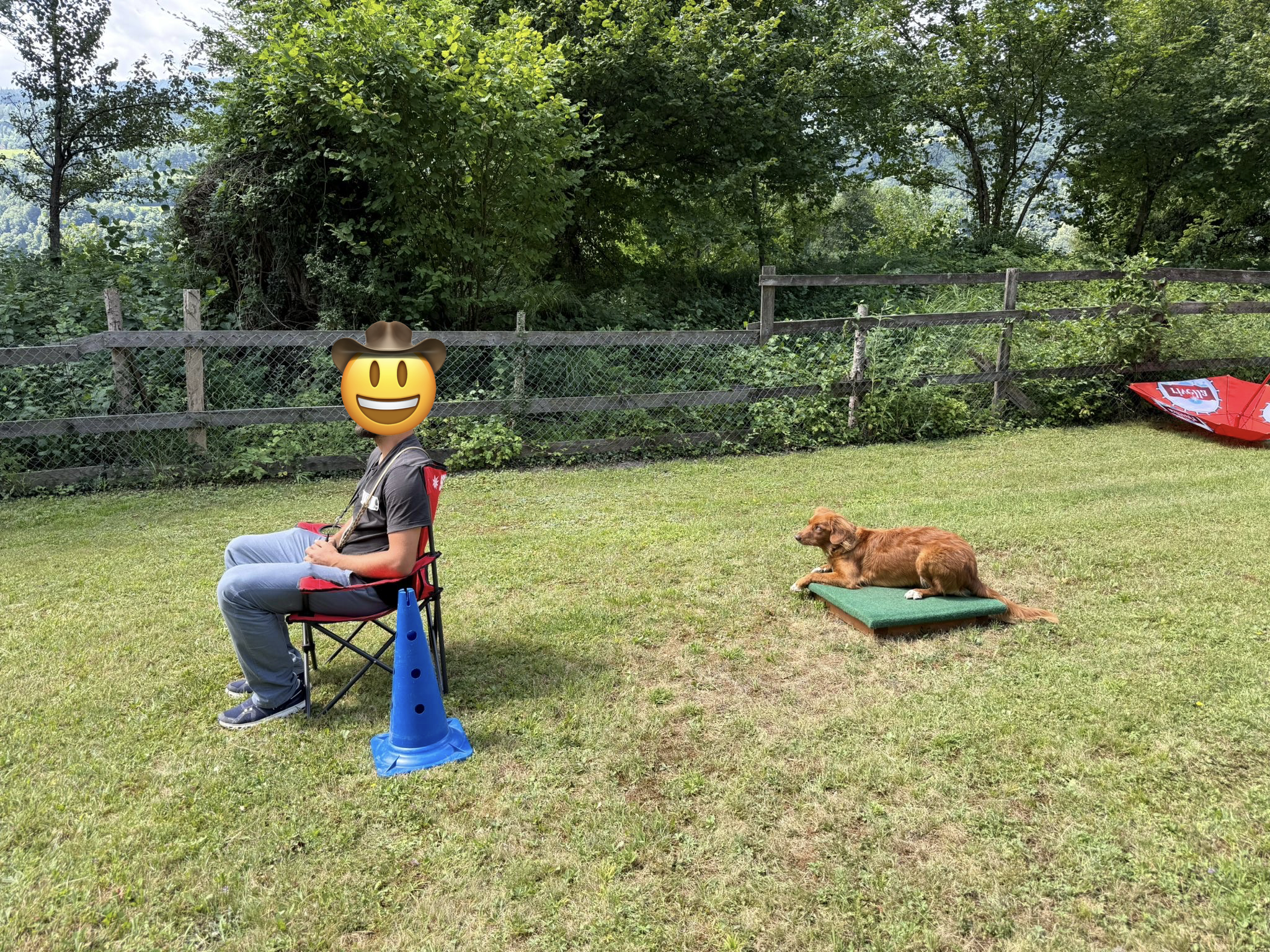 Plauschparcour nach dem 1. Tolling Training