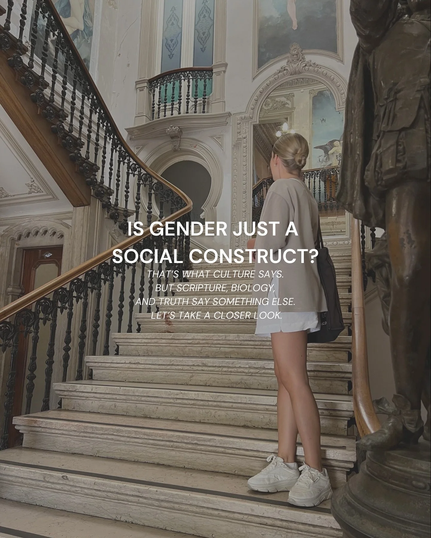 Is gender really just a social construct?
That’s the message our world is shouting.
We’re told that gender is fluid, feelings are fact, and truth is whatever you want it to be. But God says something different and His Word has never cha