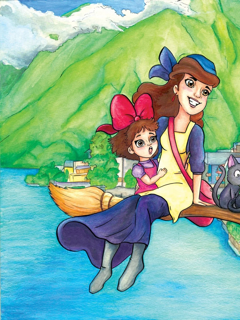 Studio Ghibli Kiki Delivery Service  Crazy Red Artist
