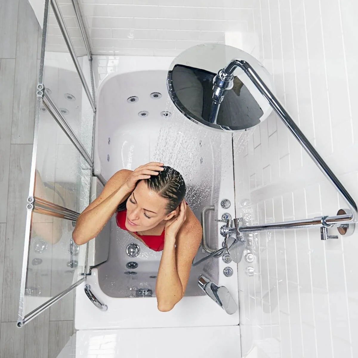 Walk-In Tub & Shower Combination